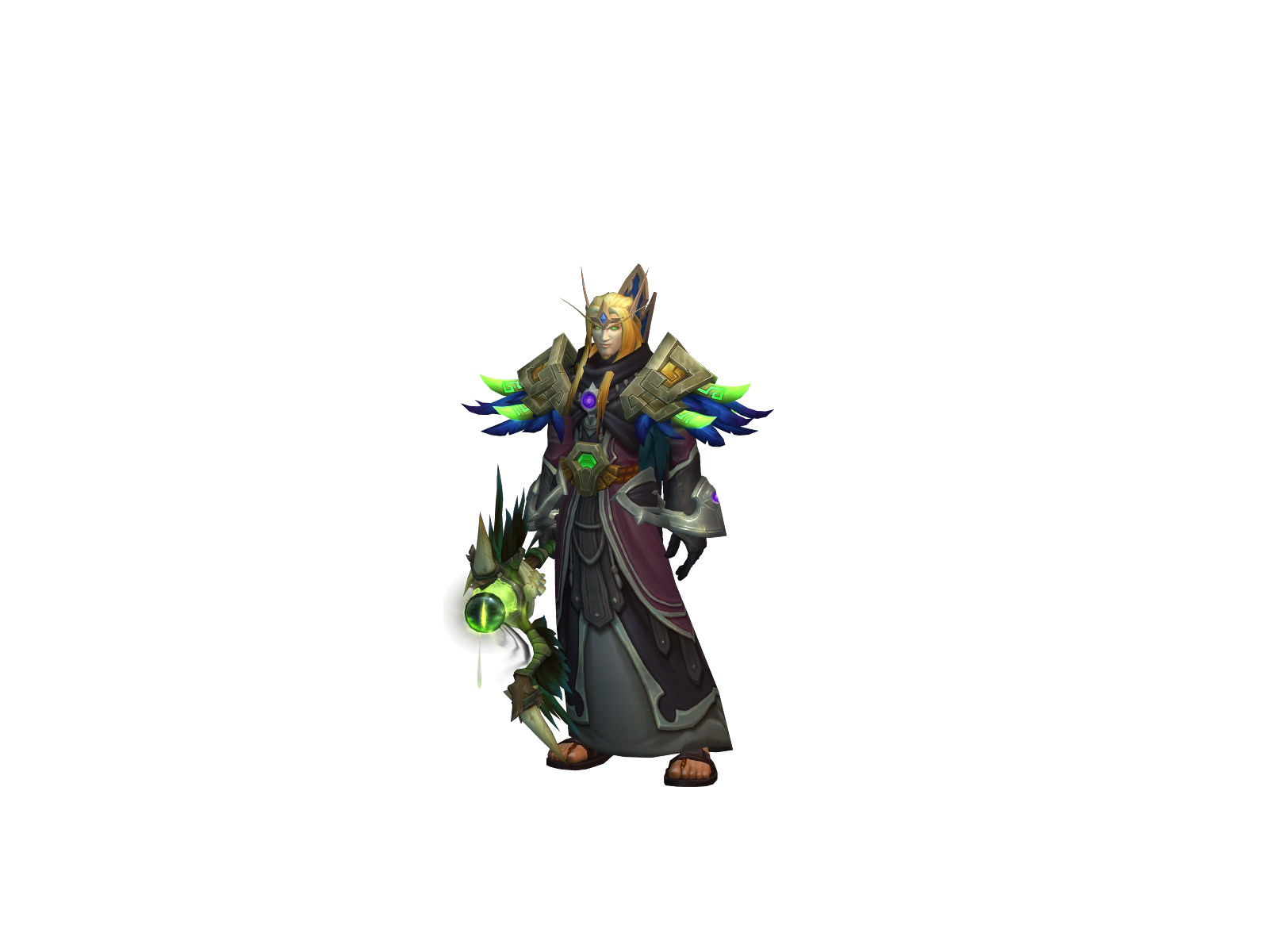 Yòrsh 3D character render