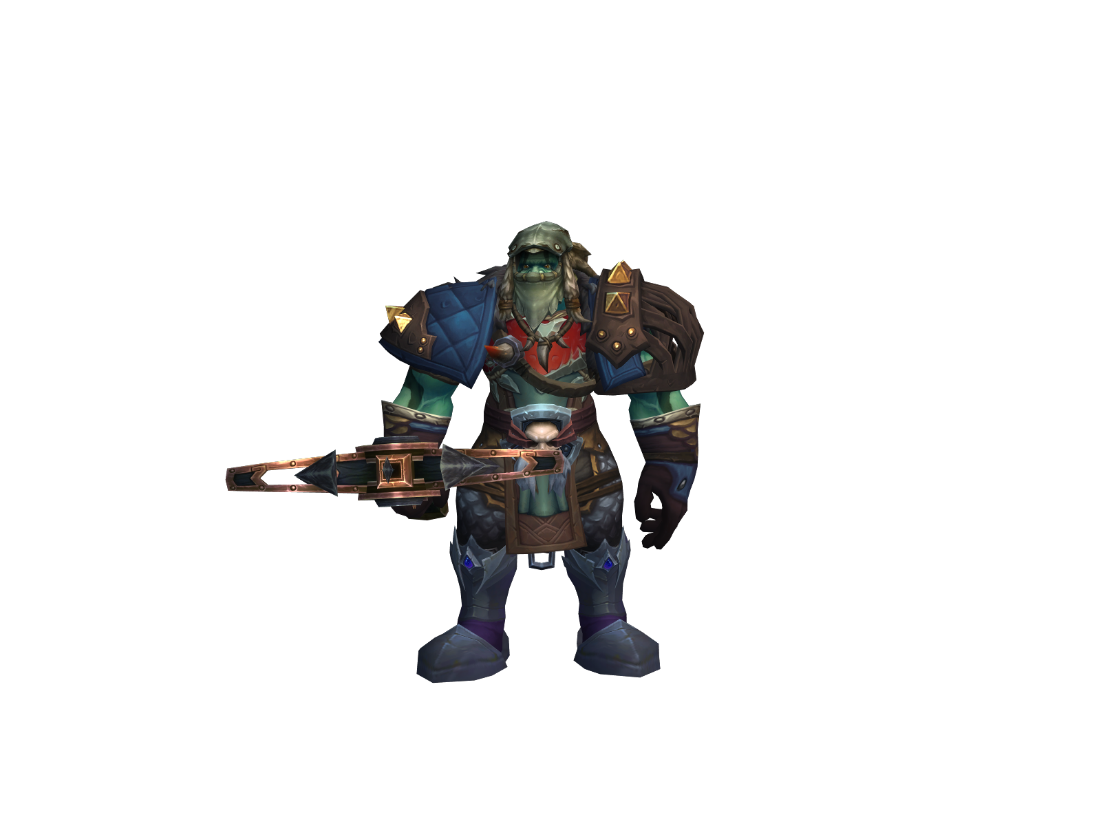Hydria 3D character render