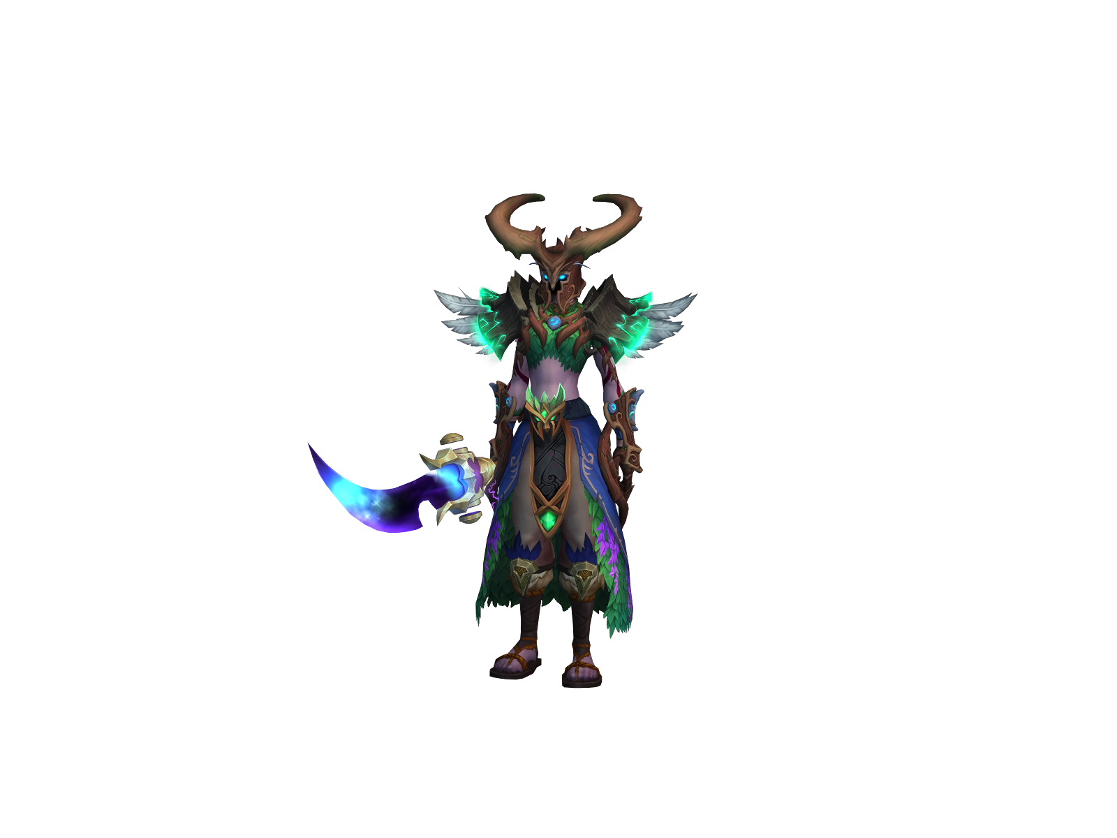 Beark 3D character render