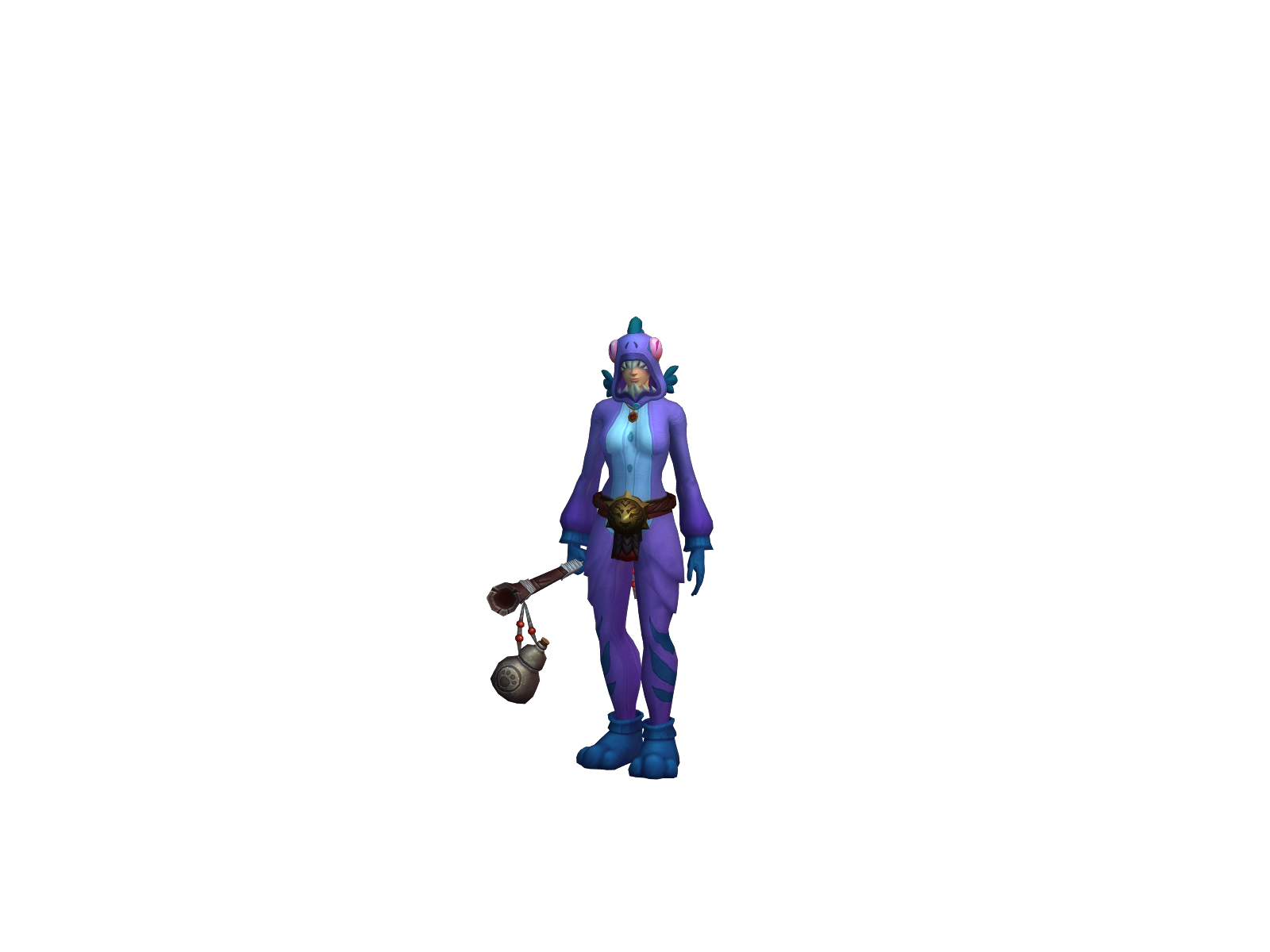 Devilßlack 3D character render