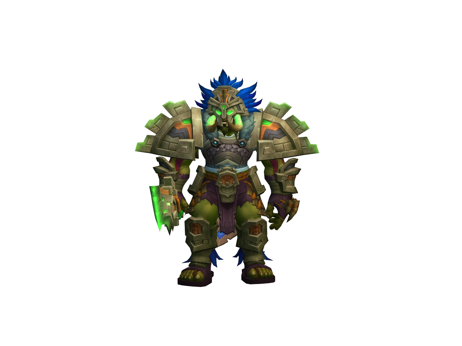 Billyerrasta 3D character render