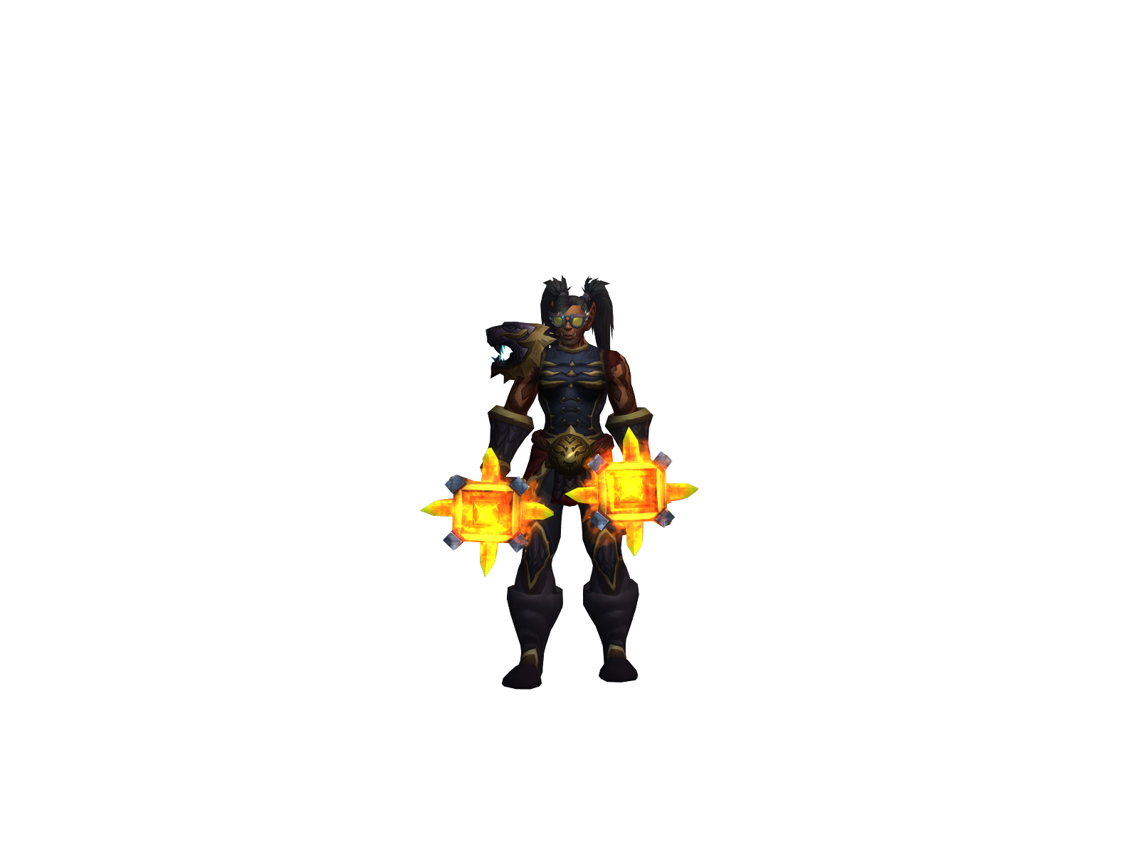 Demonstriker 3D character render