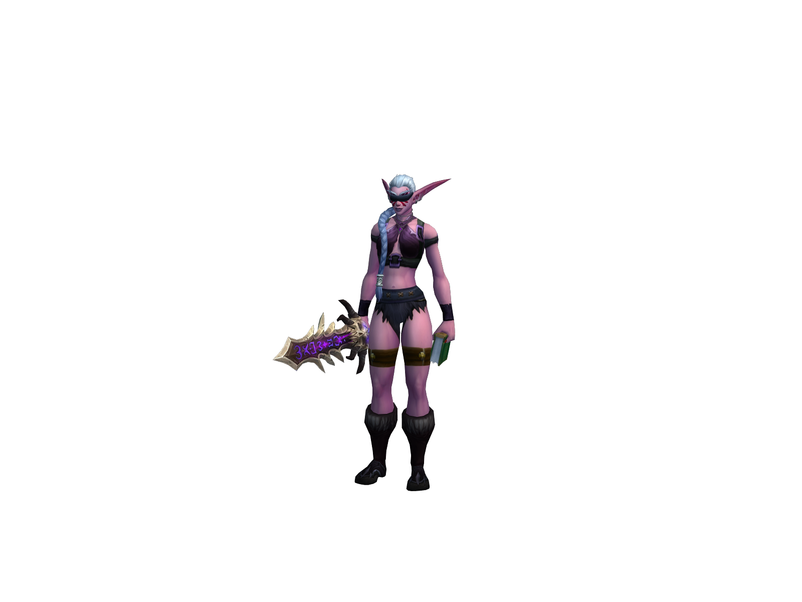 Hotter 3D character render