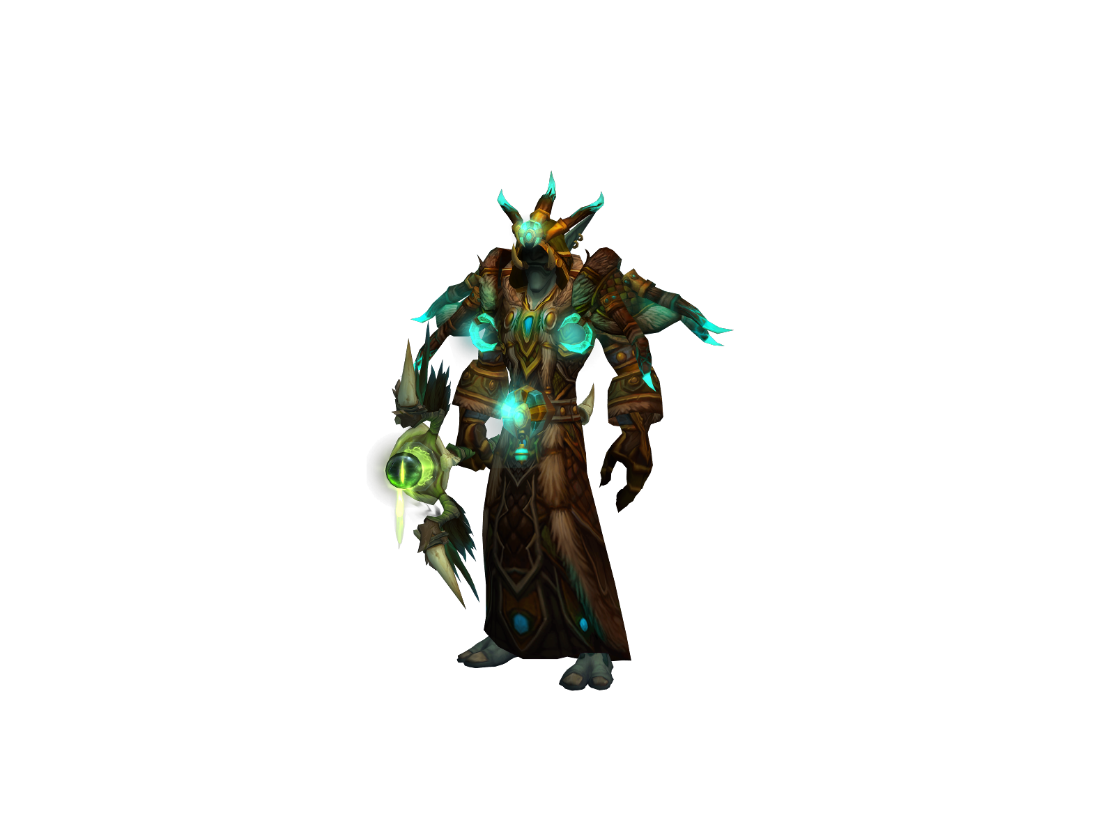 Extra 3D character render