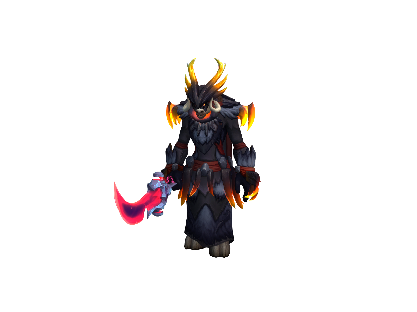 Lifecycle 3D character render