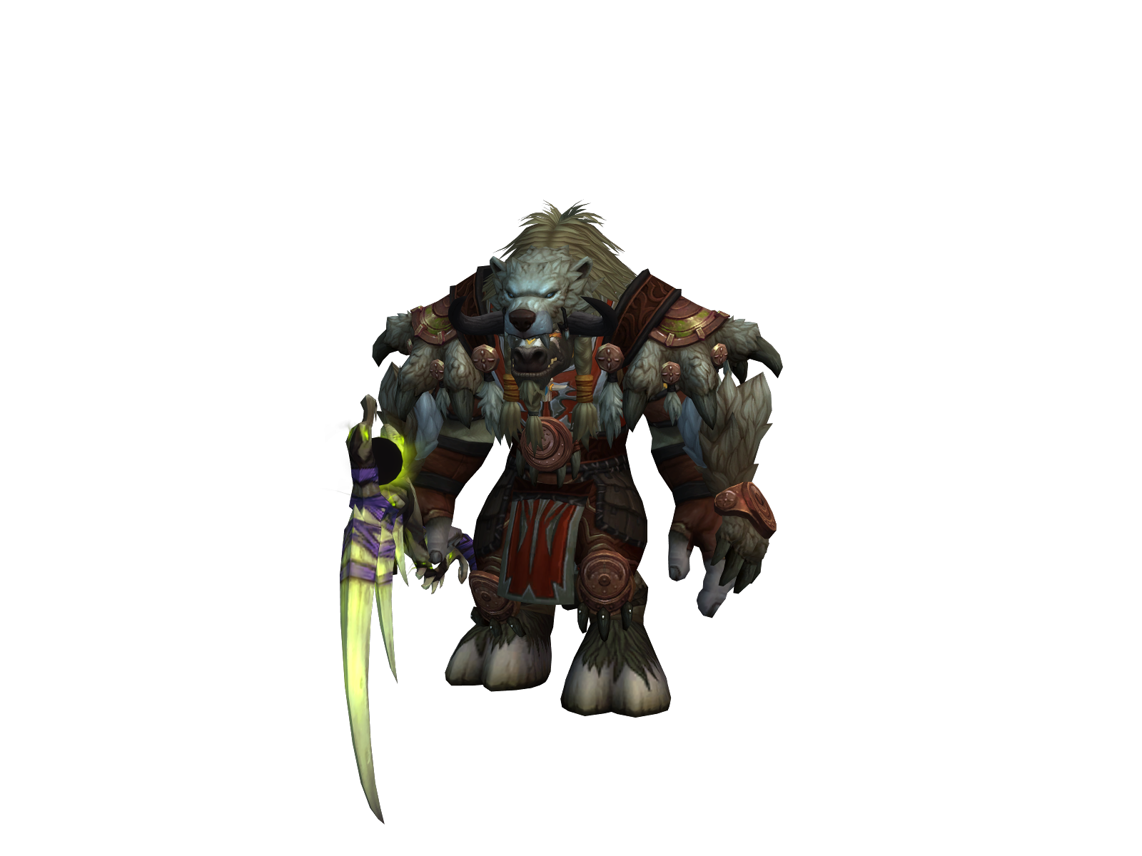 Thünderbull 3D character render