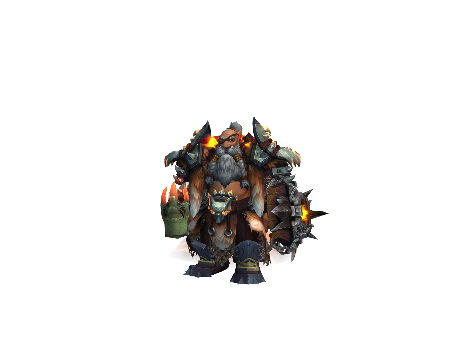 Zàvrøk 3D character render