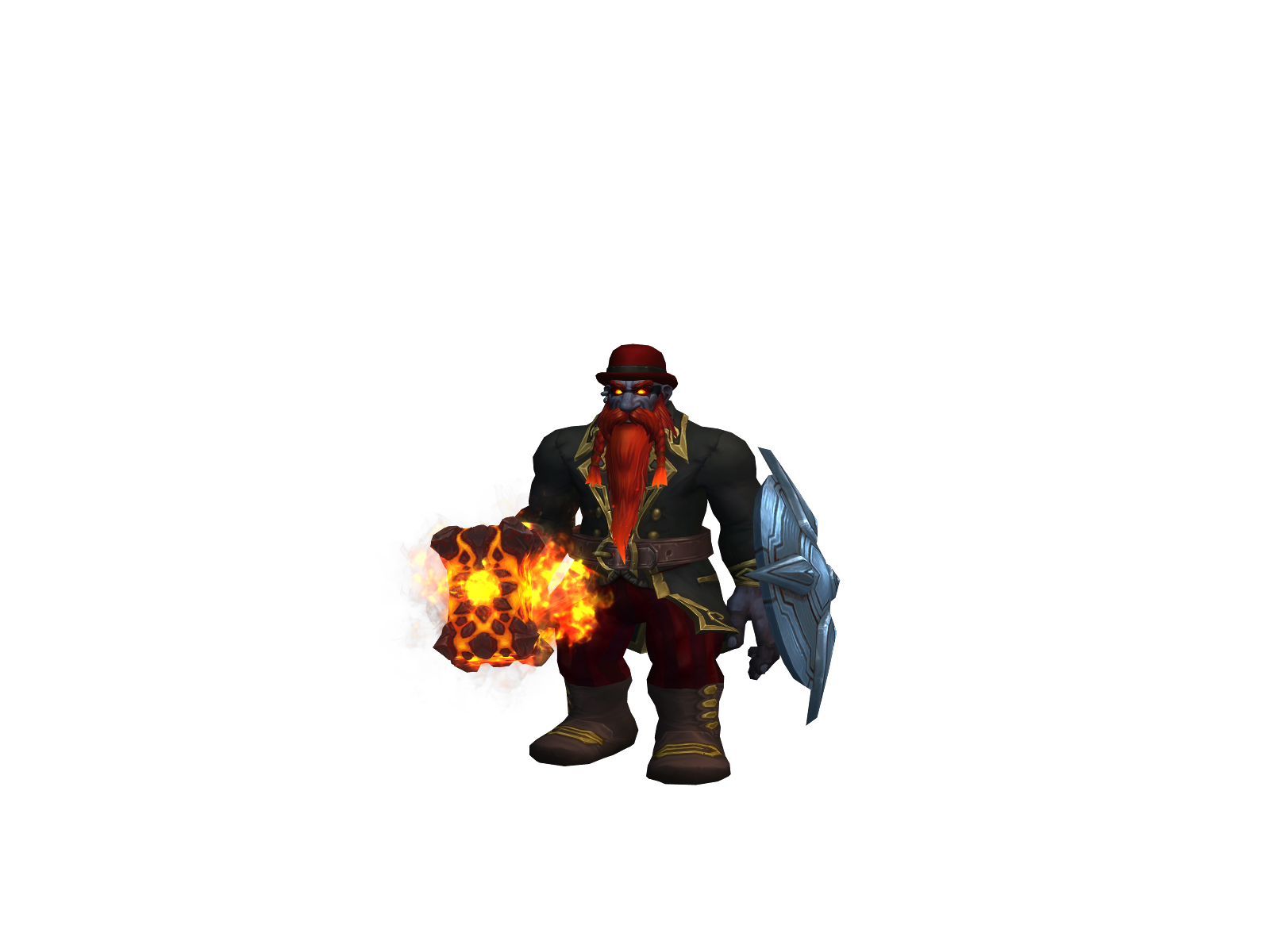 Shazax 3D character render