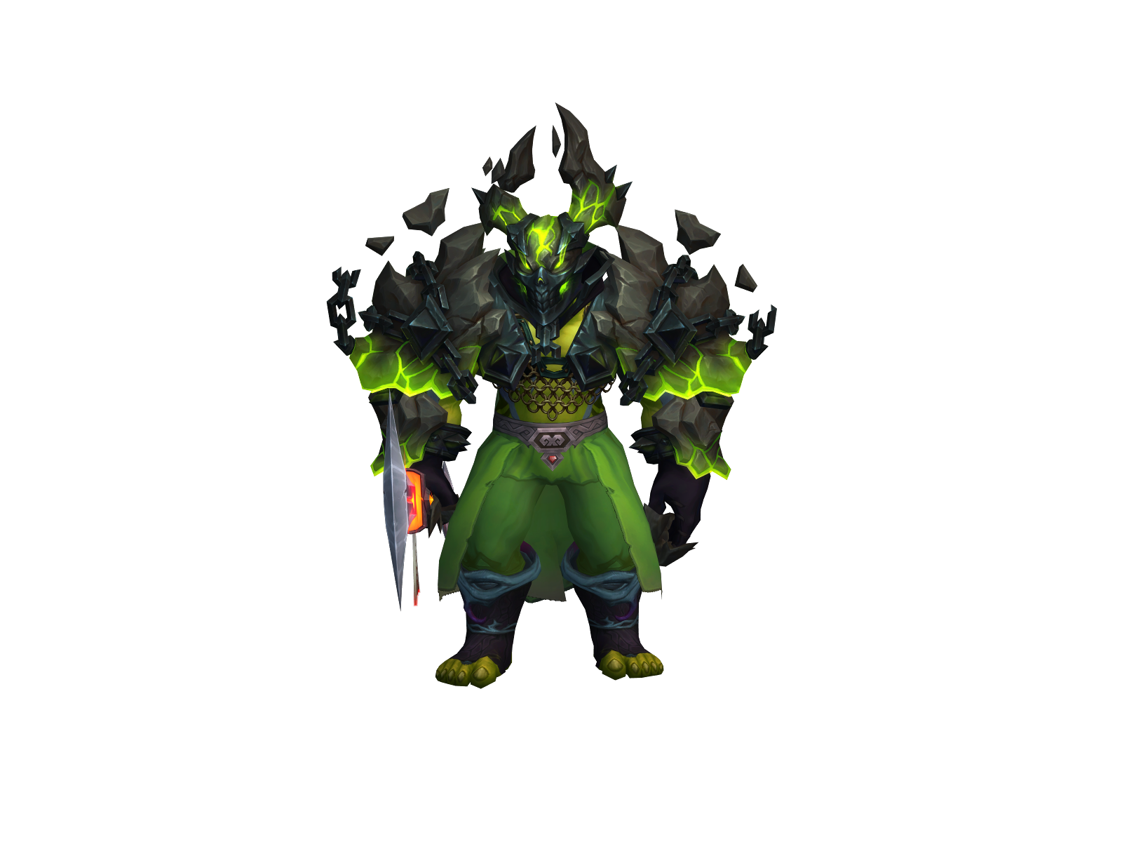 Russell 3D character render