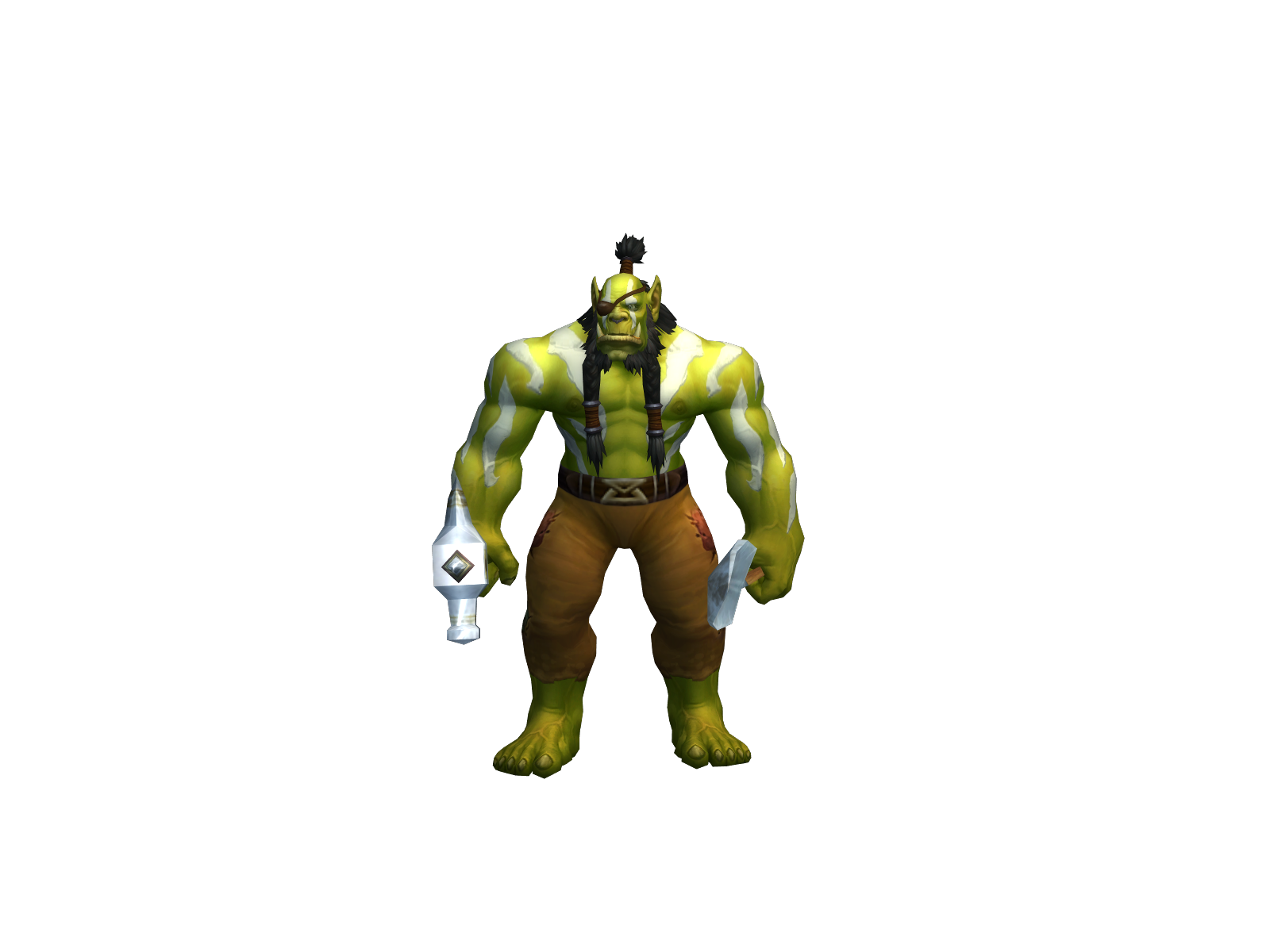 Randomorco 3D character render