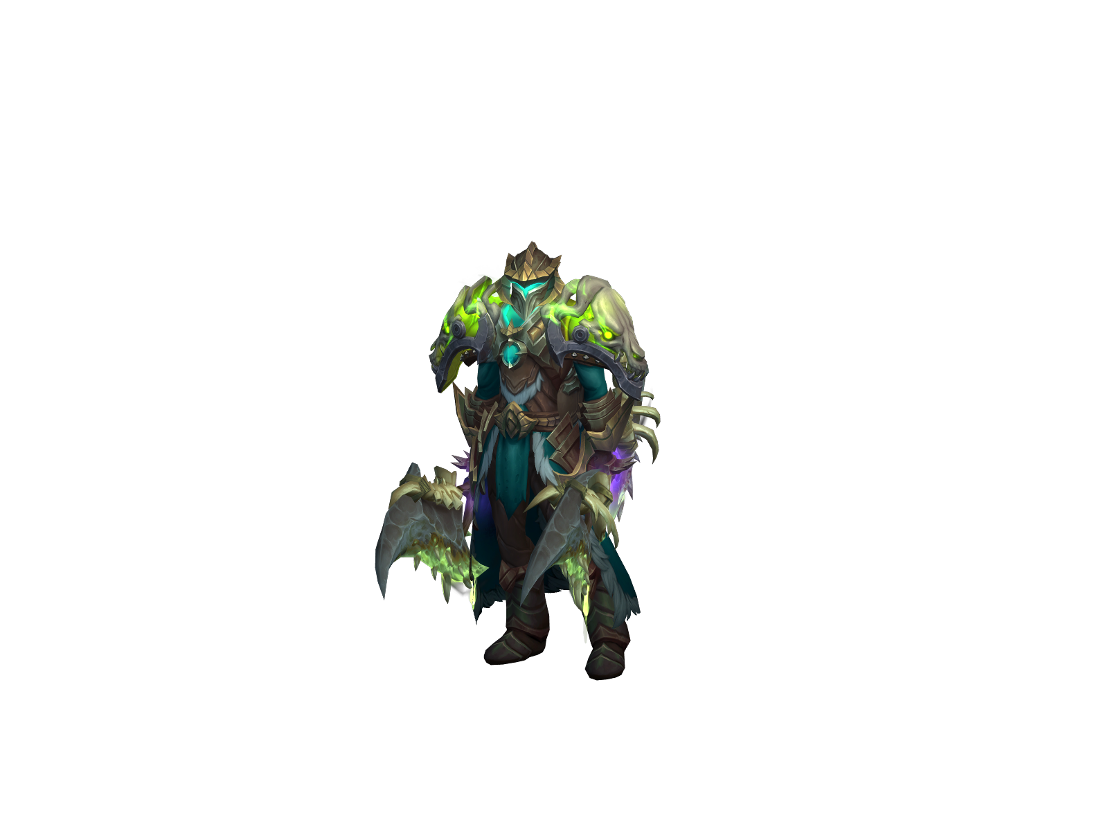 Sweatyhands 3D character render