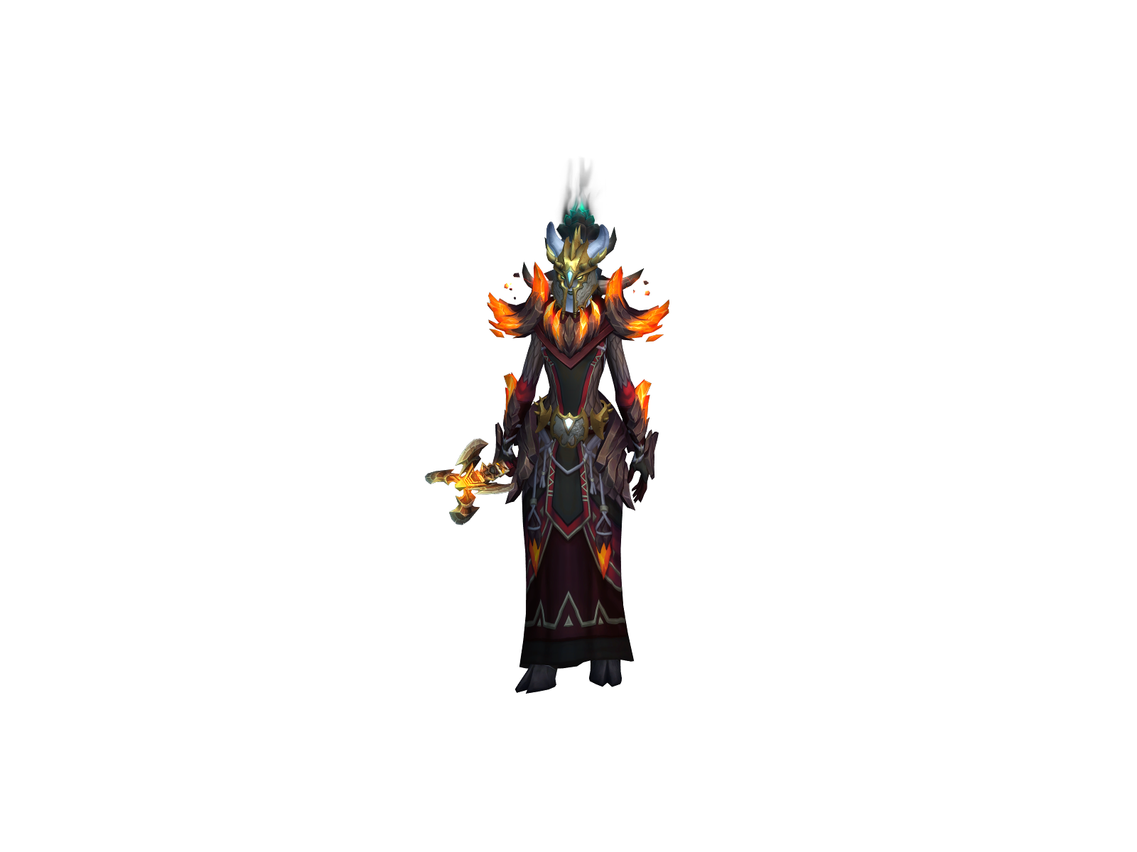 pizzasho 3D character render