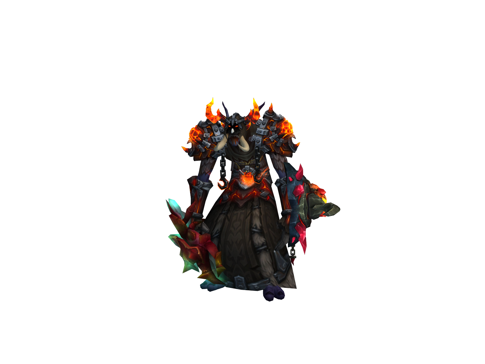 Extrax 3D character render