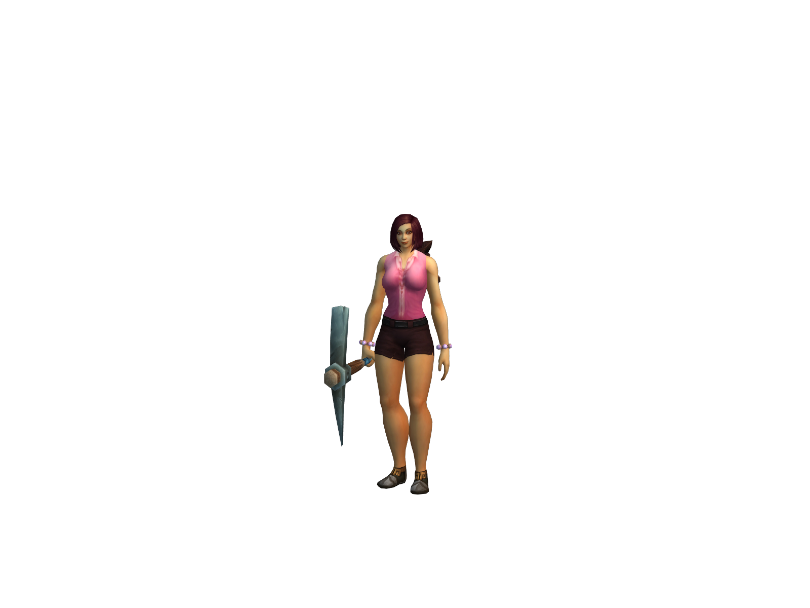 Dora 3D character render