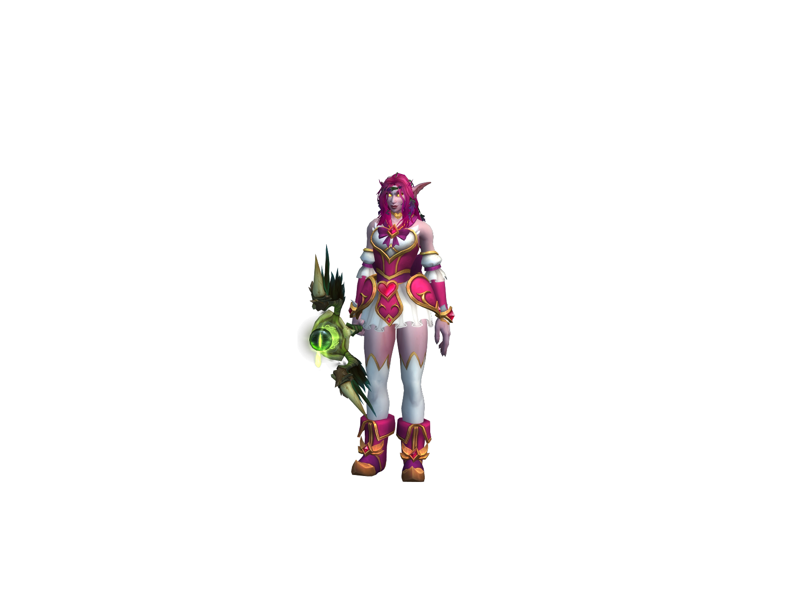 Selenar 3D character render