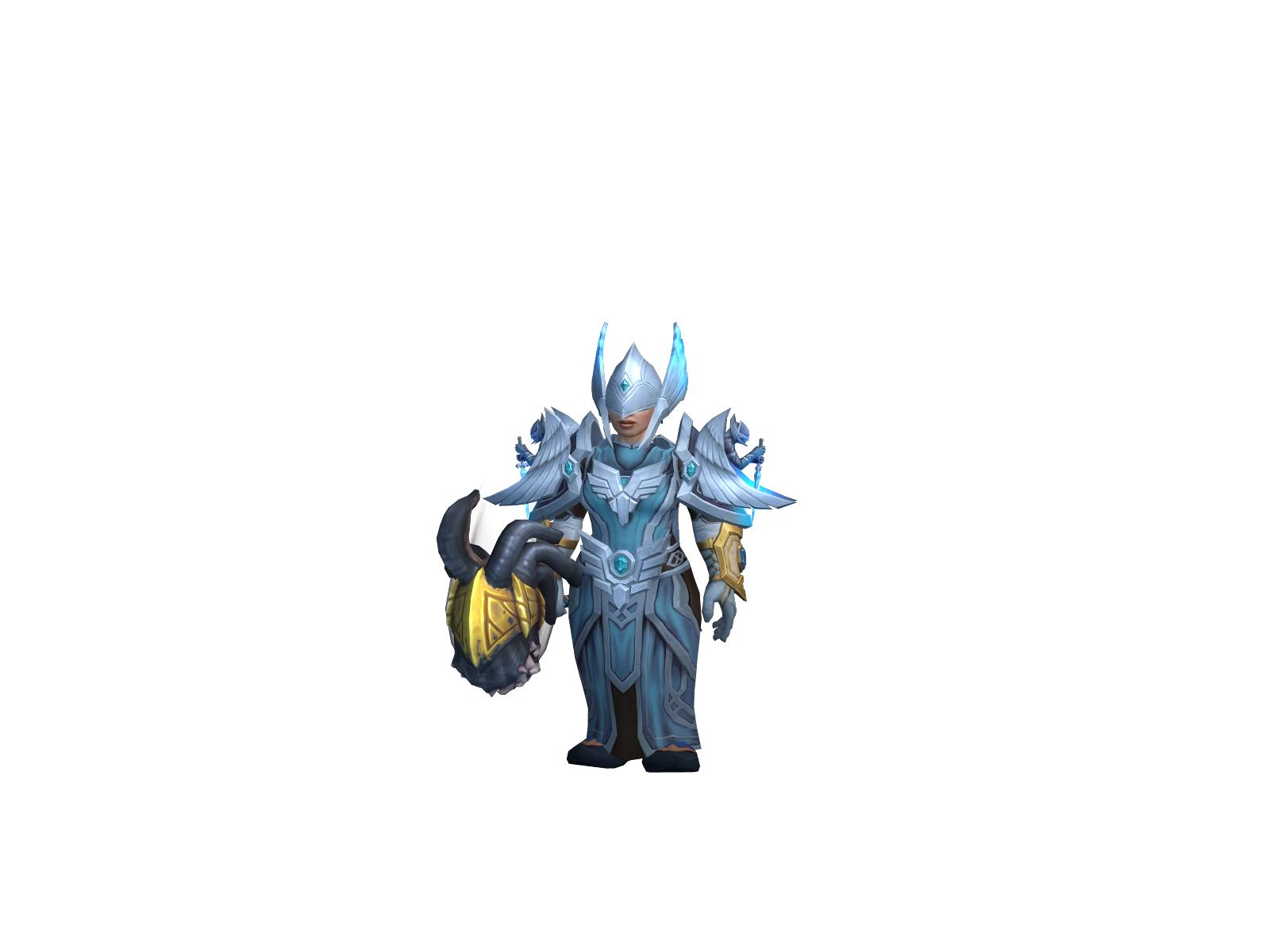 Seenoend 3D character render
