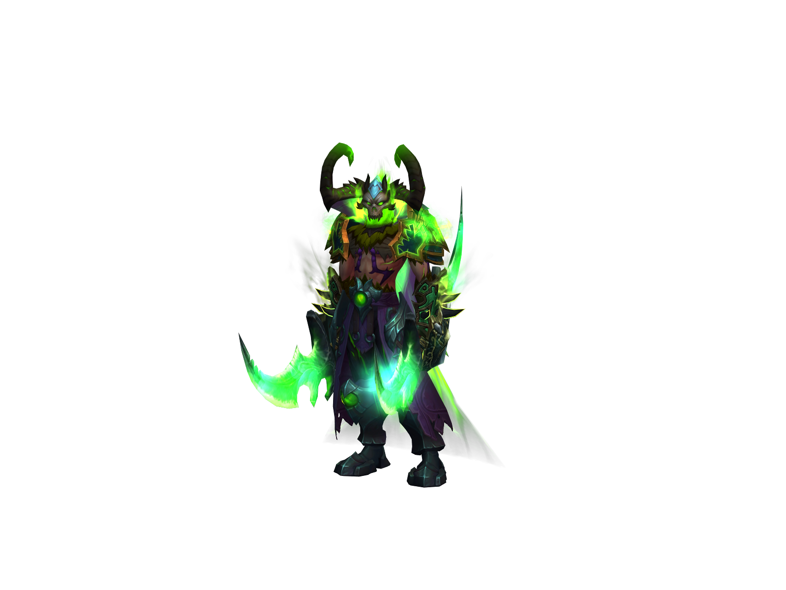 Darkhin 3D character render