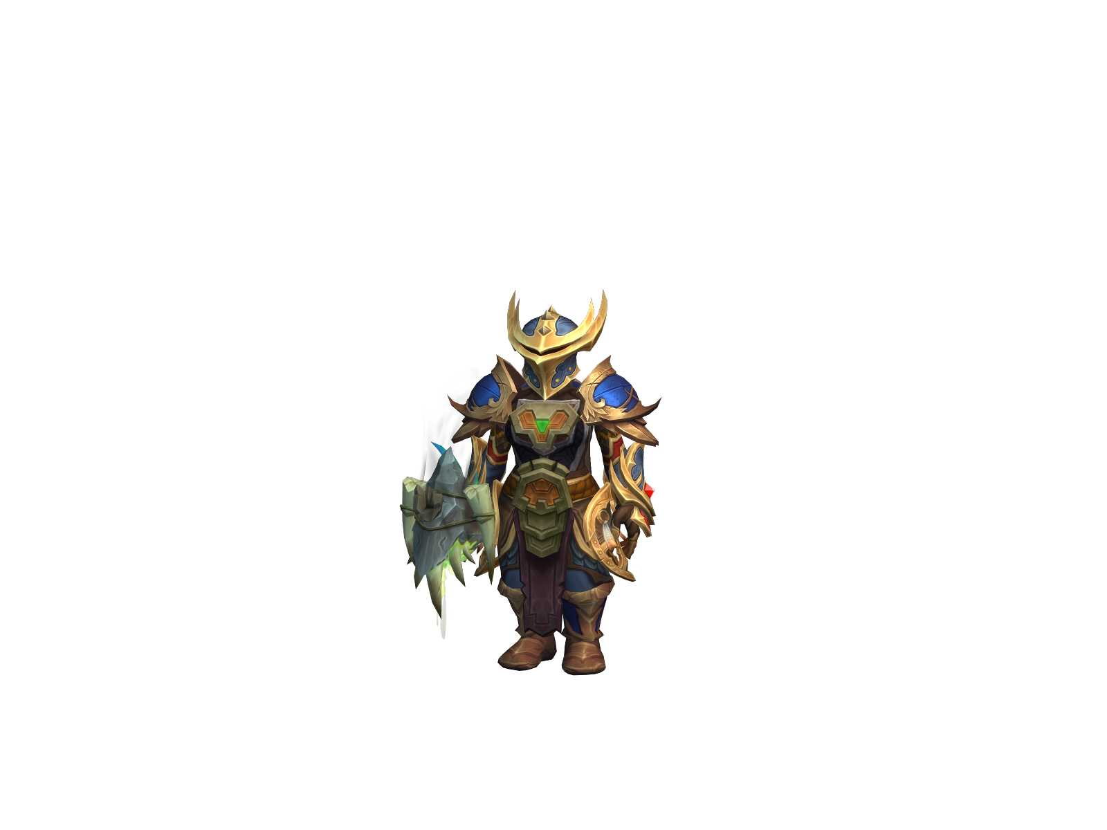 Forgotbubble 3D character render