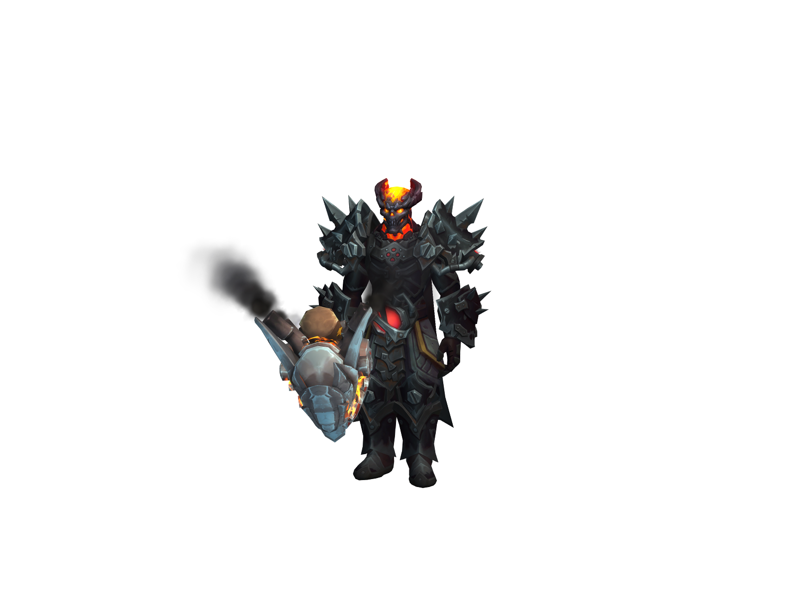 Hornseyy 3D character render