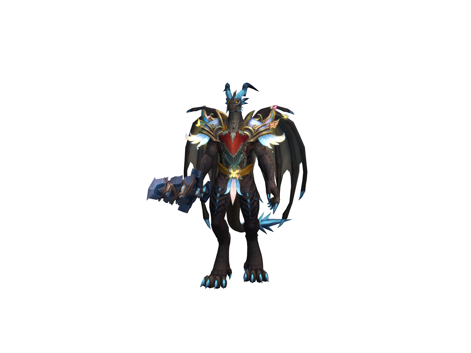 Mutantwarr 3D character render