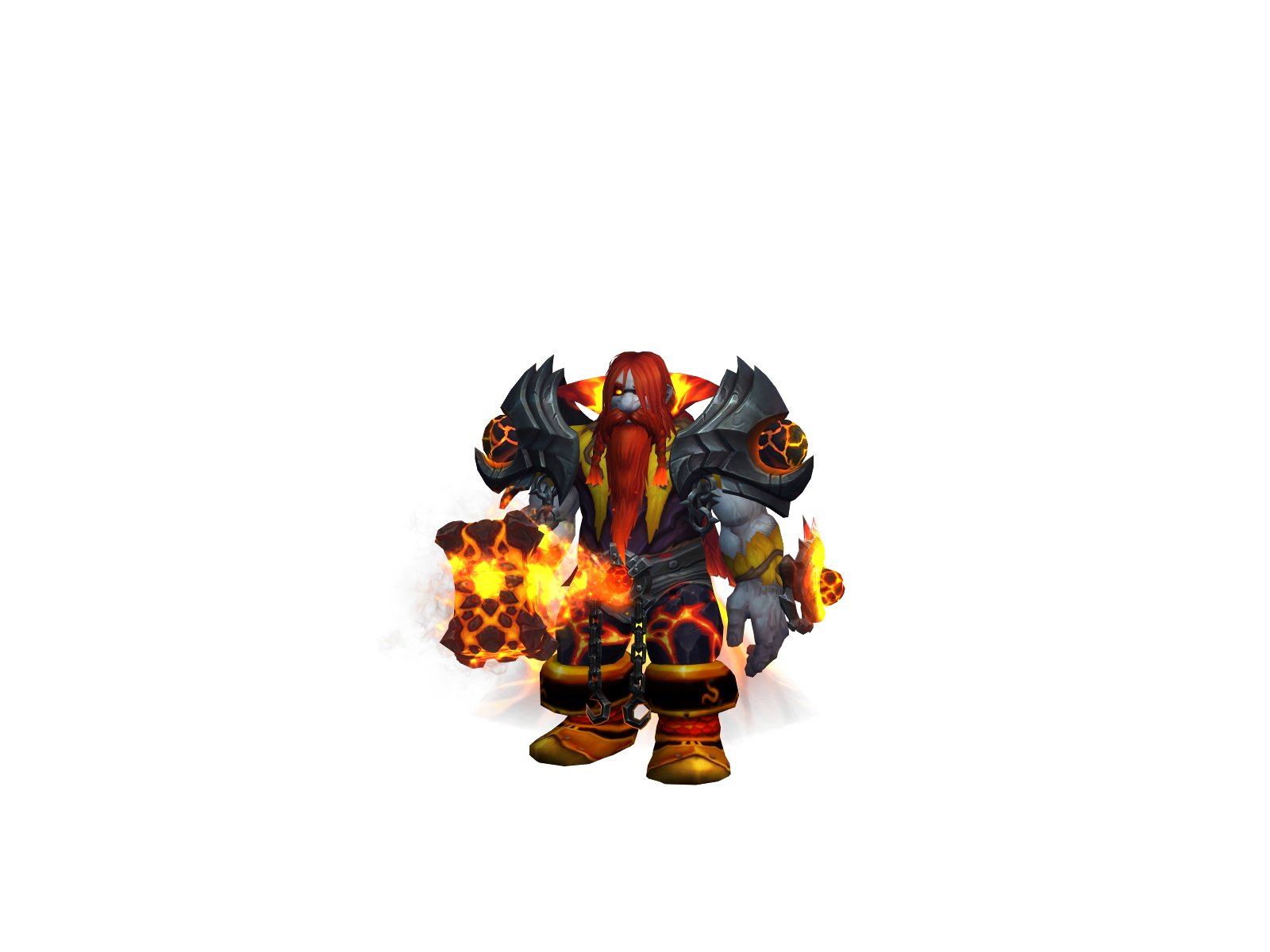 Baarona 3D character render