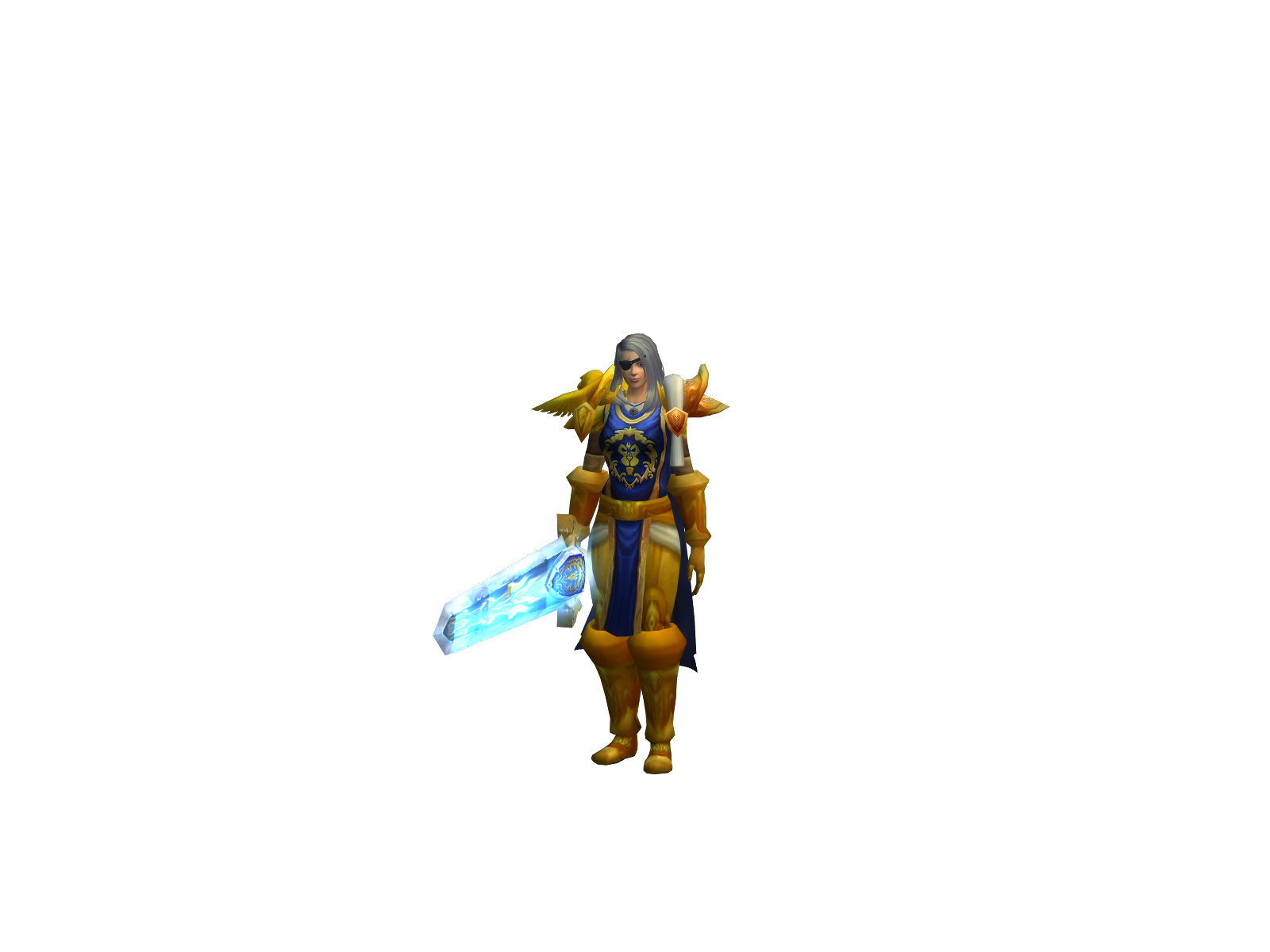 Salvina 3D character render