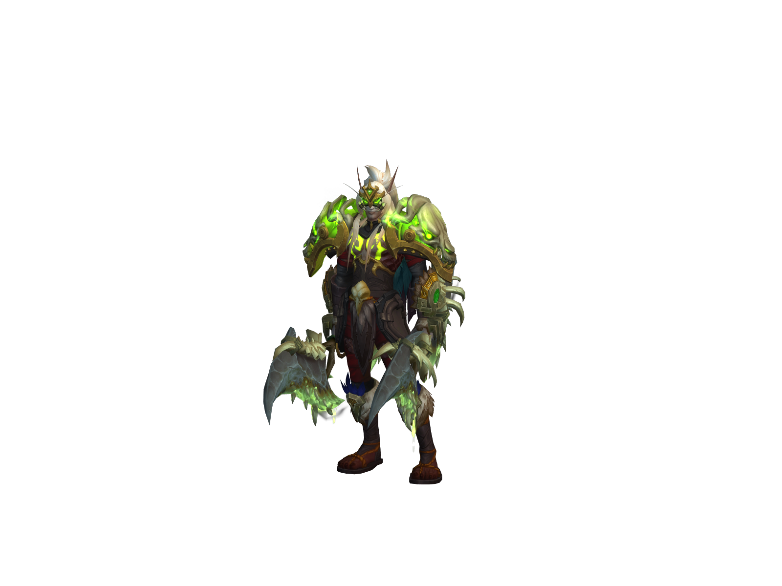 Unchained 3D character render