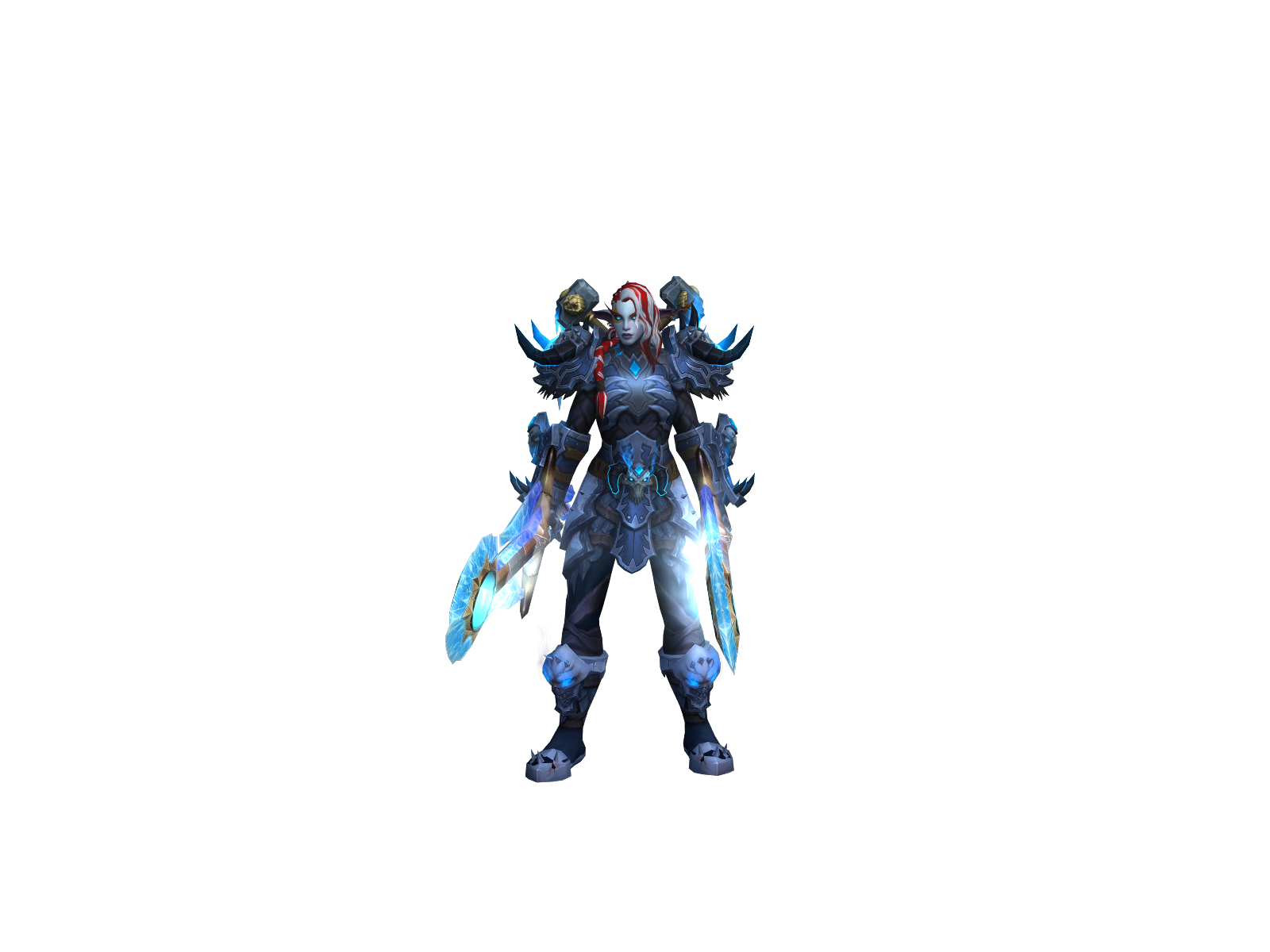 Gloriosa 3D character render