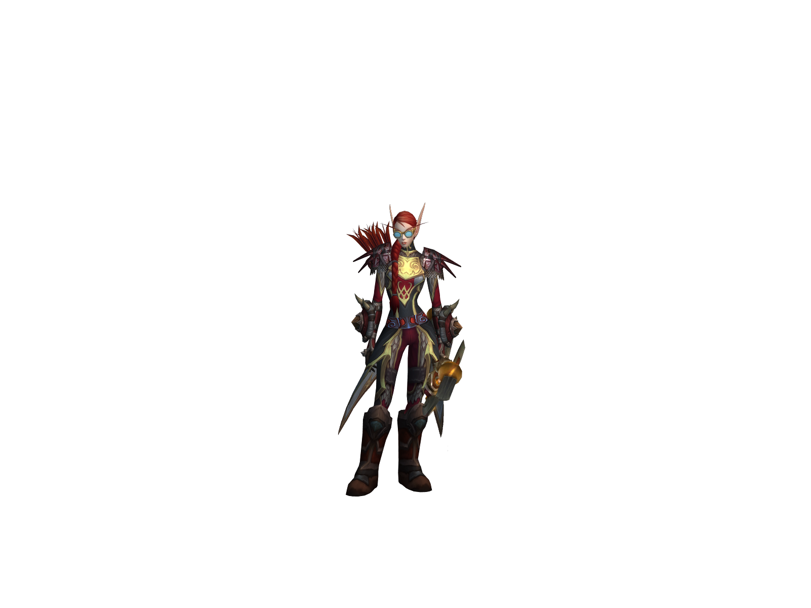Arthis 3D character render