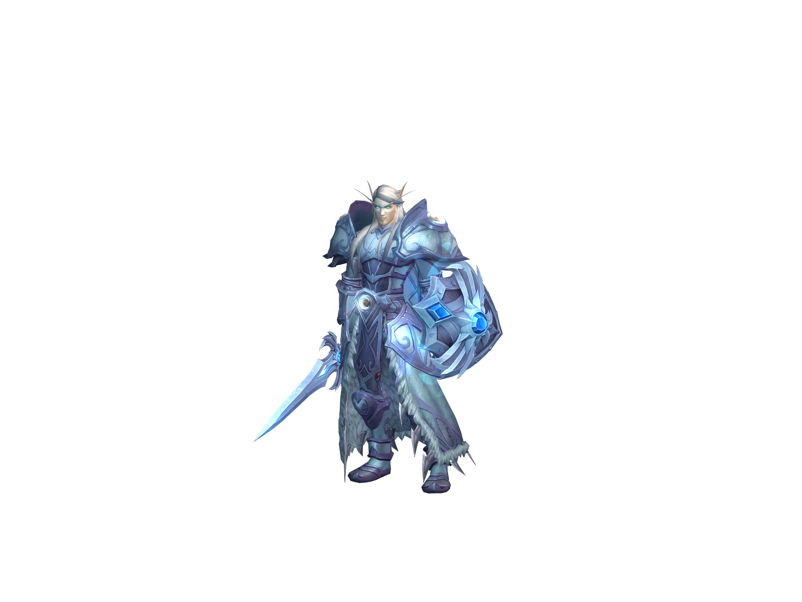 Wickedy 3D character render