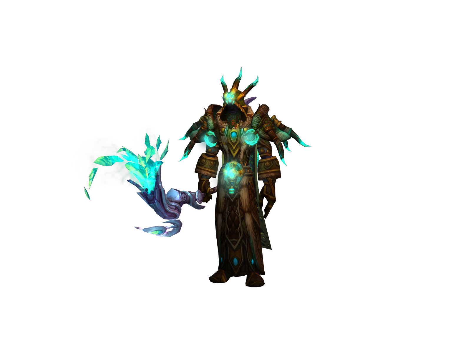 Mixcoatl 3D character render