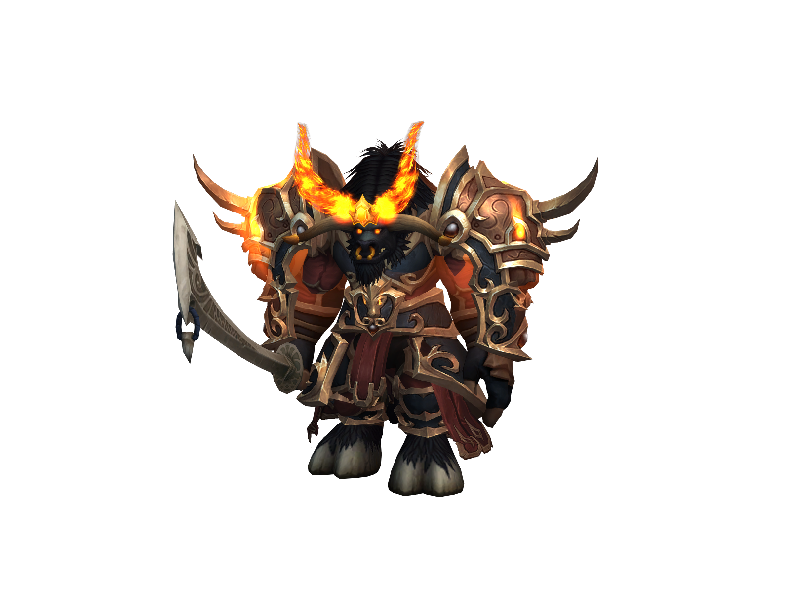 Paillasson 3D character render