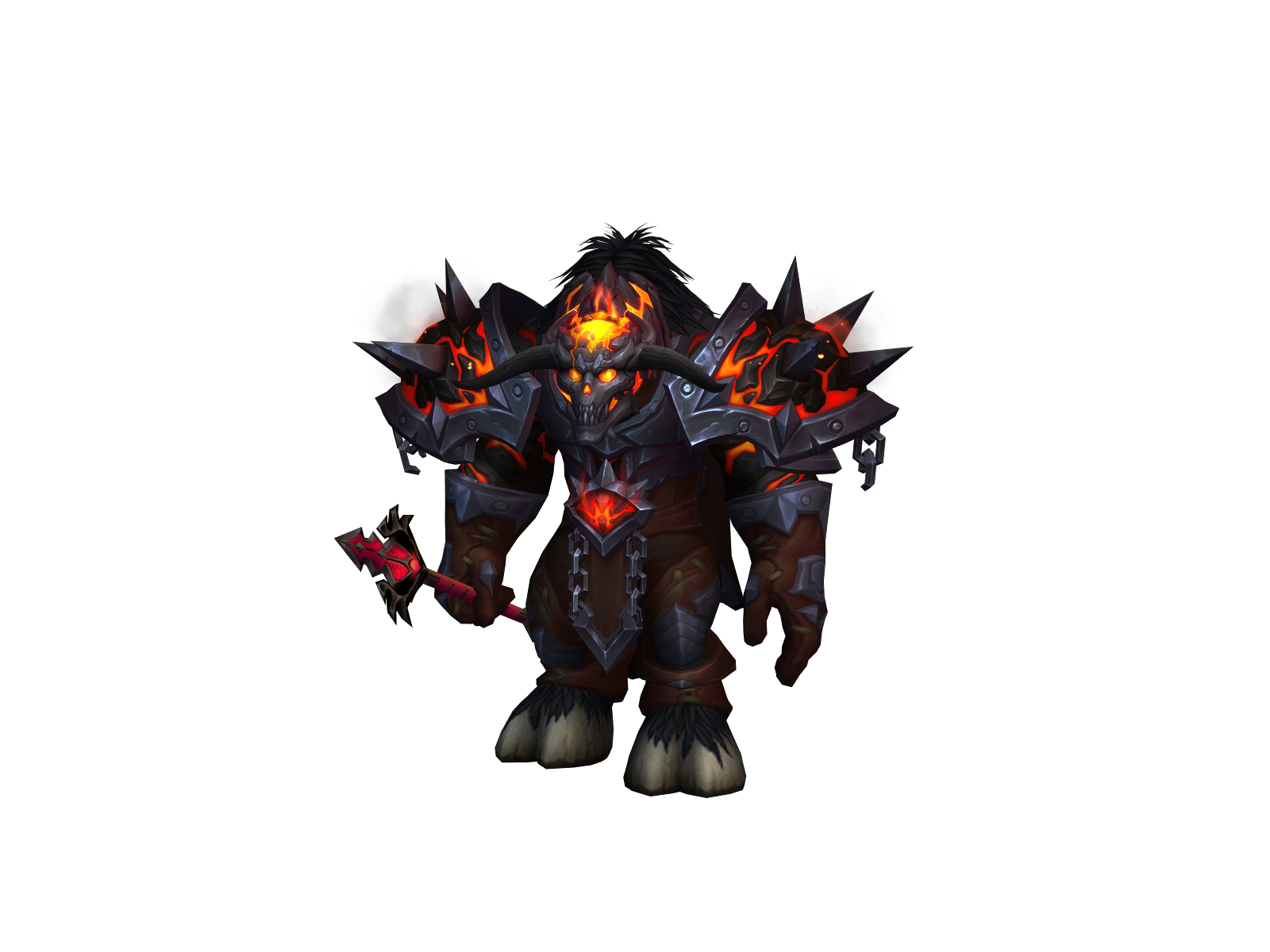 Tankamaul 3D character render