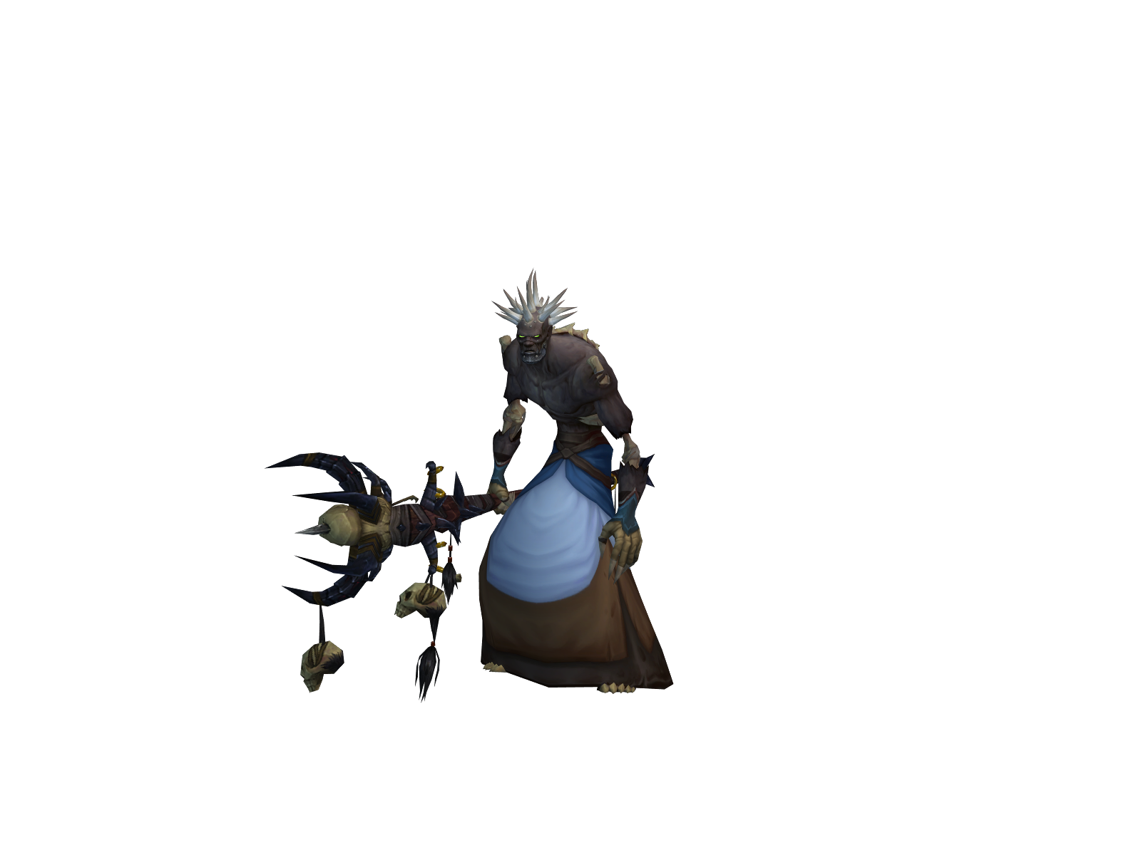 Floky 3D character render