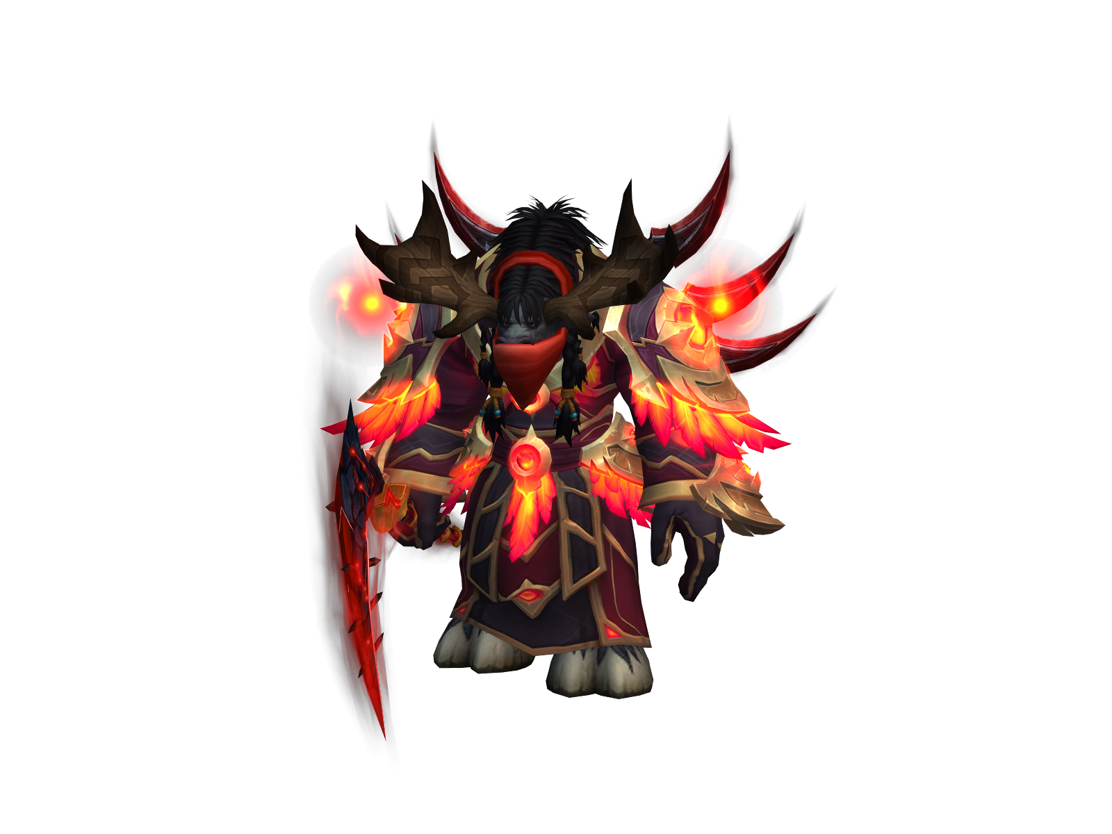 Cariboumage character render