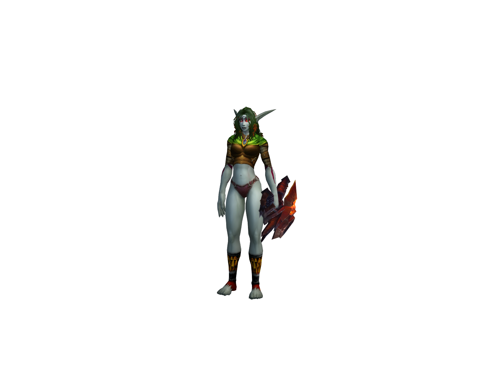 Tisiphone 3D character render