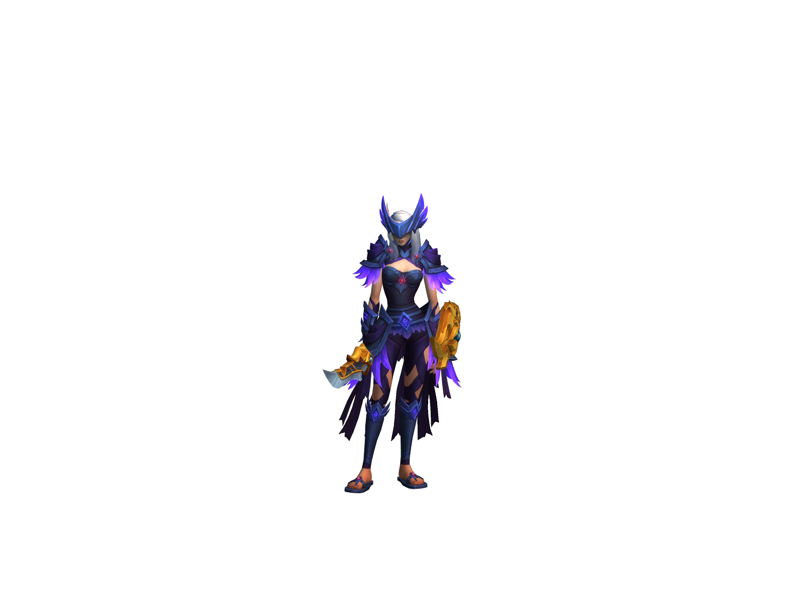 Flamie 3D character render