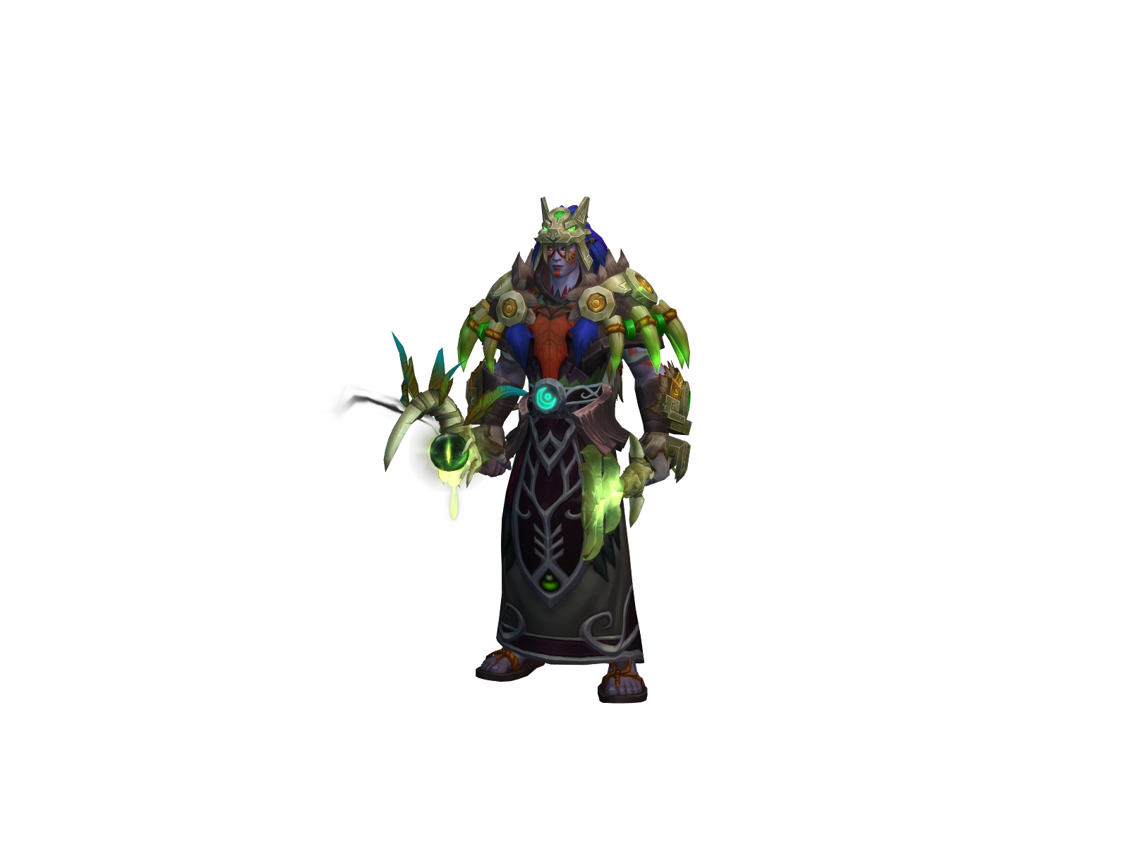 Sylren 3D character render