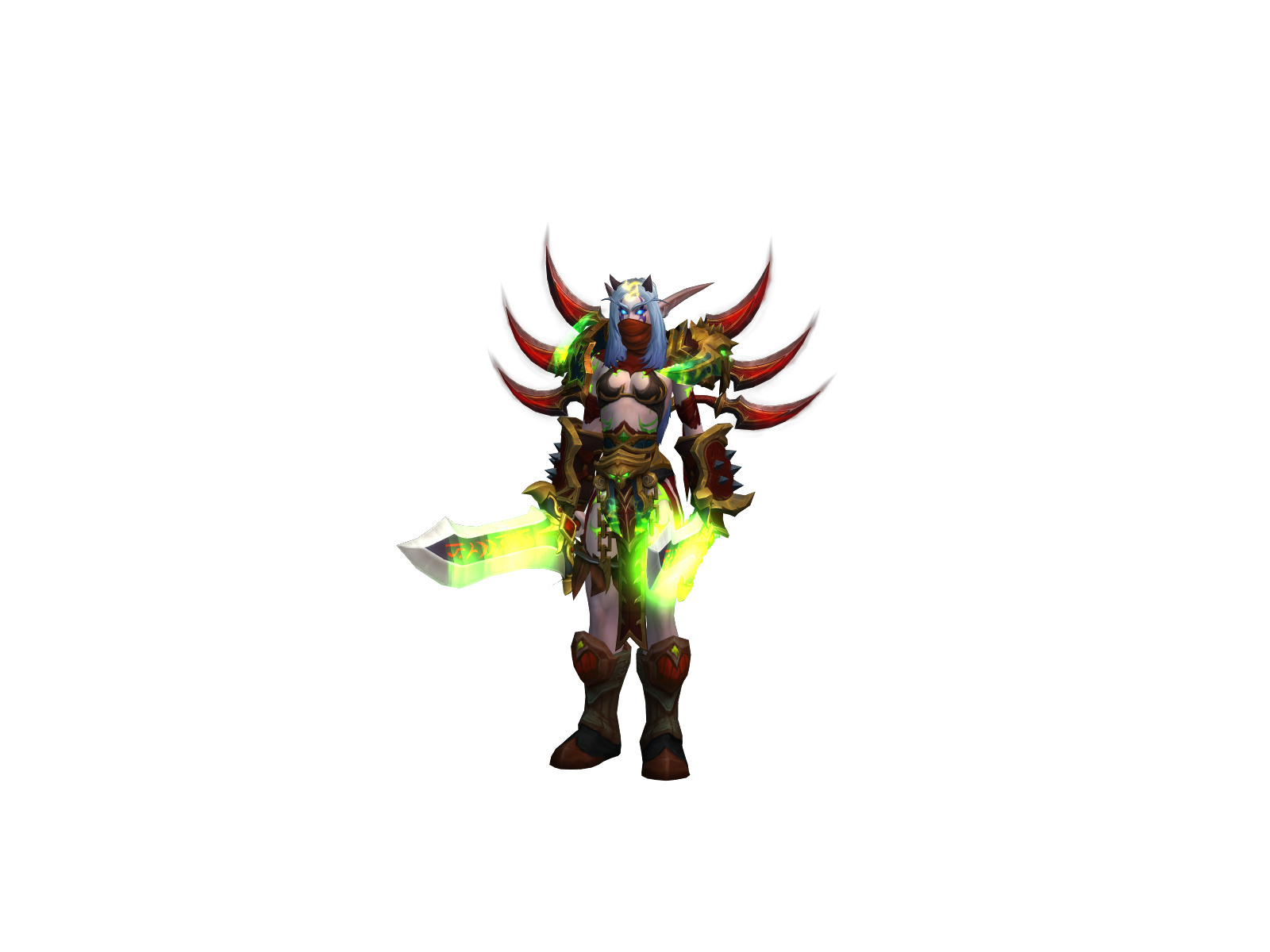 Ðæria 3D character render
