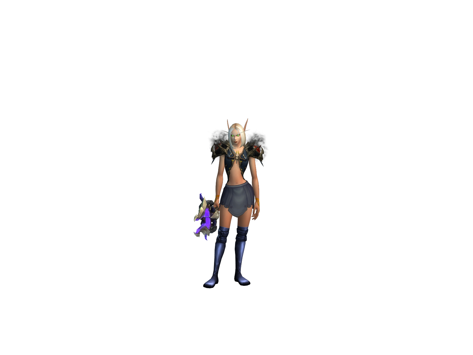 Habigaku 3D character render