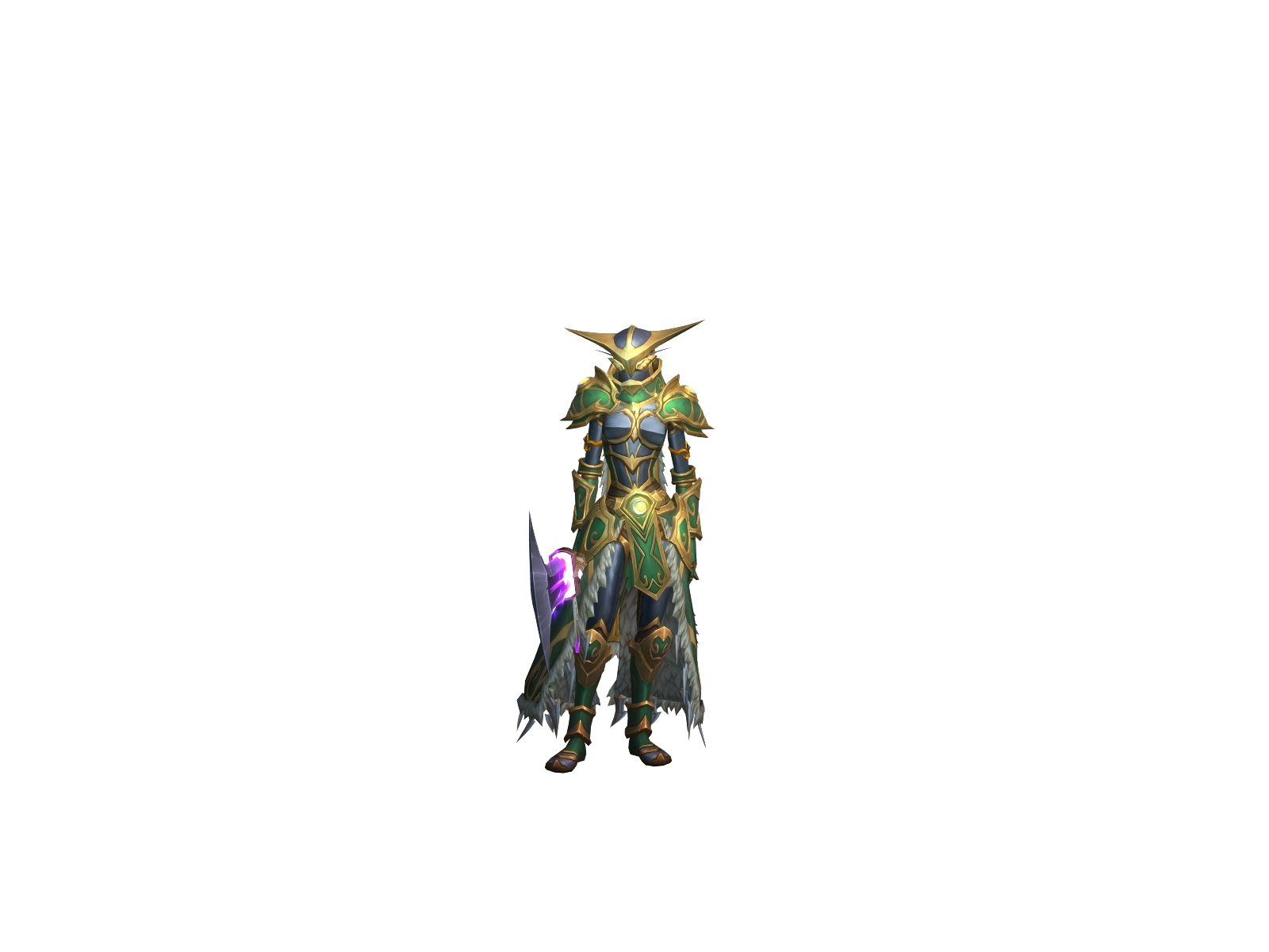 Fairnweh 3D character render