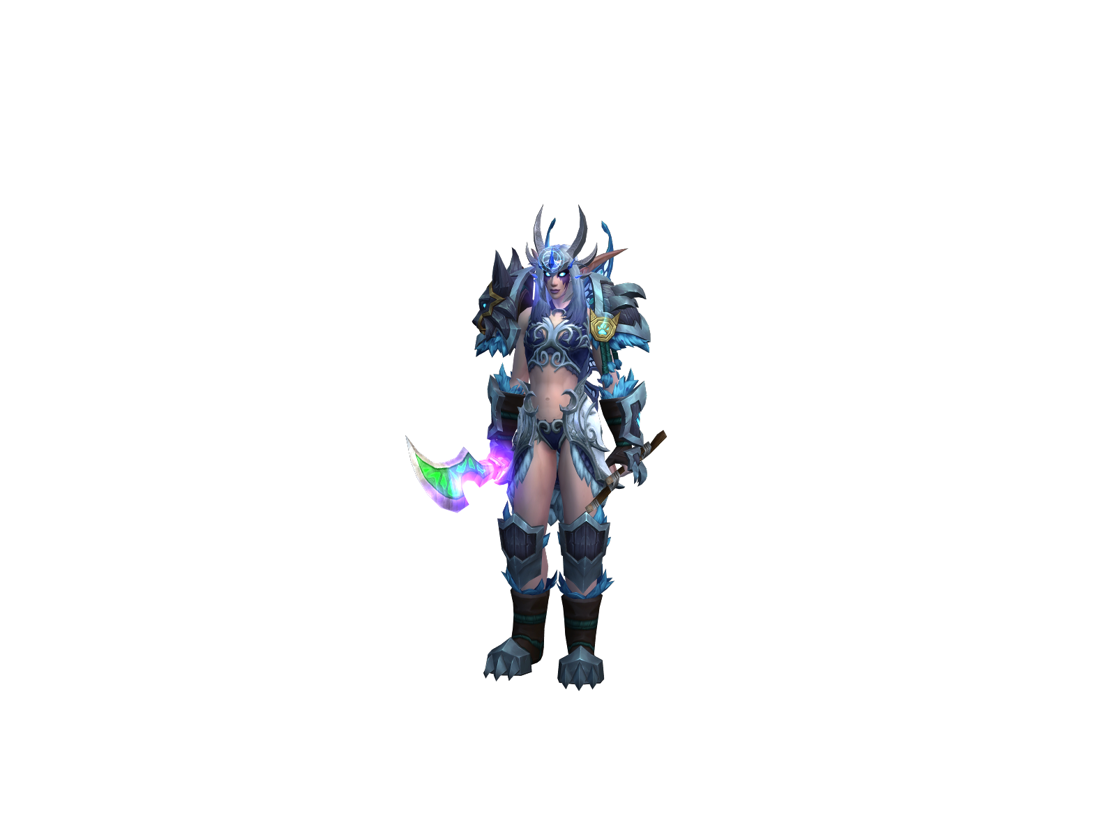 Ðaenia 3D character render