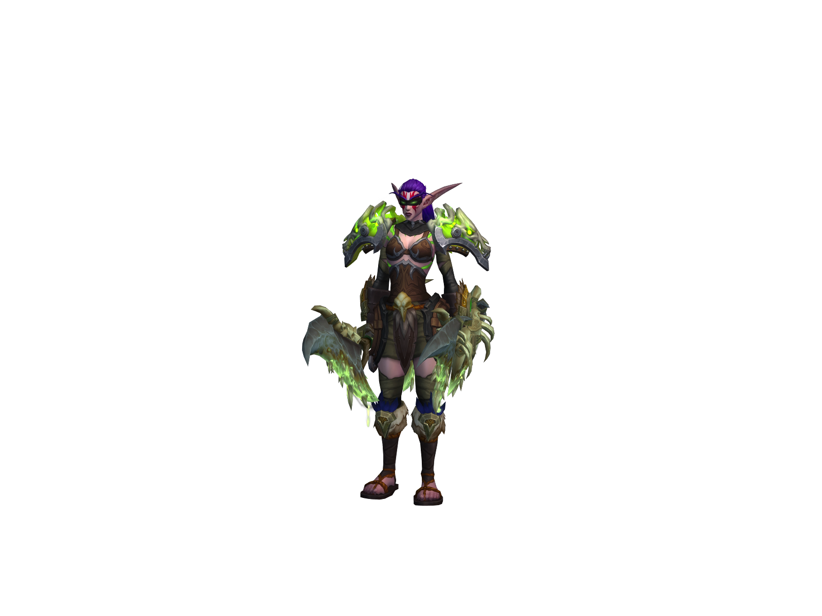 Anrah 3D character render