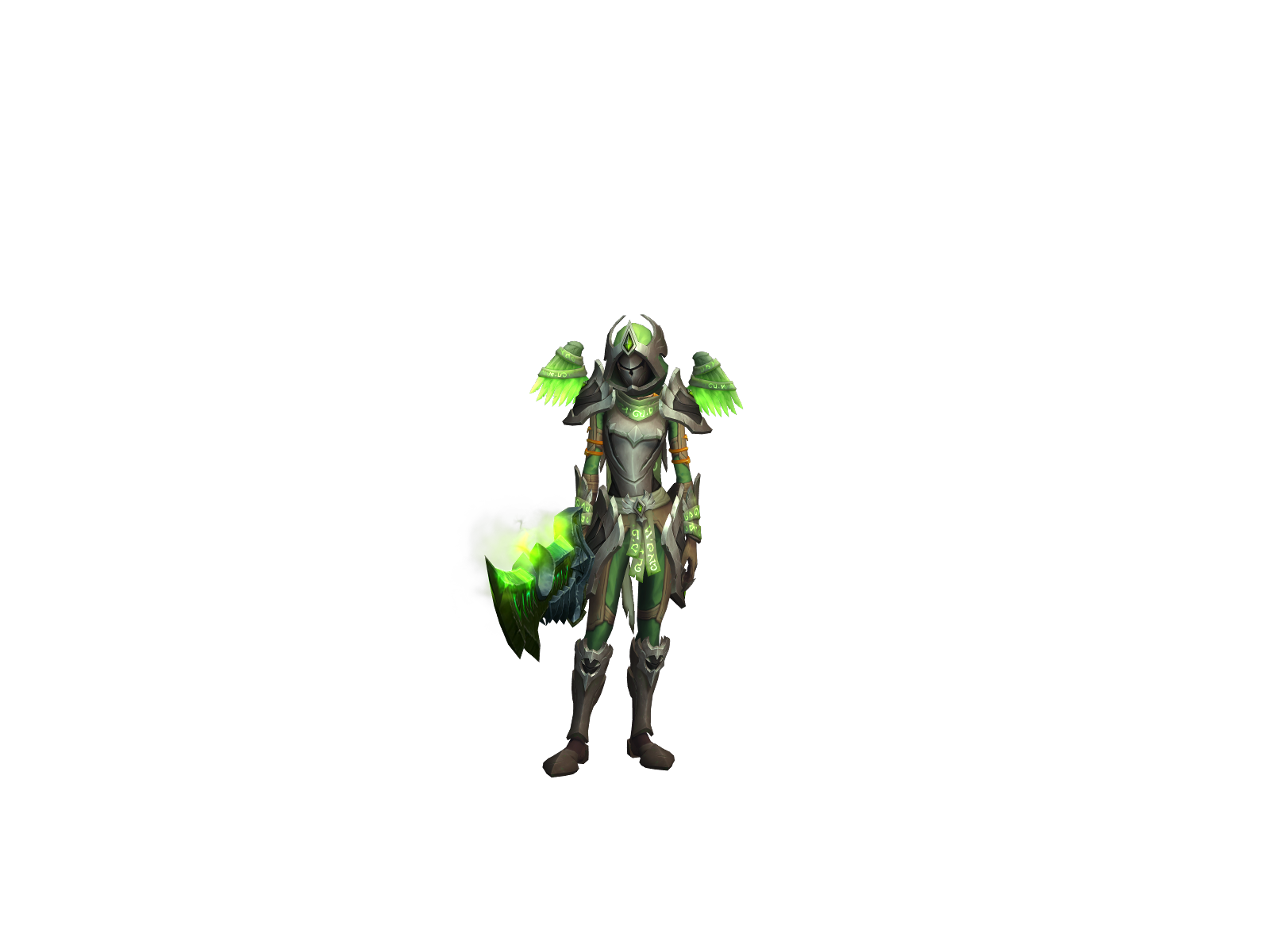 Renyra 3D character render