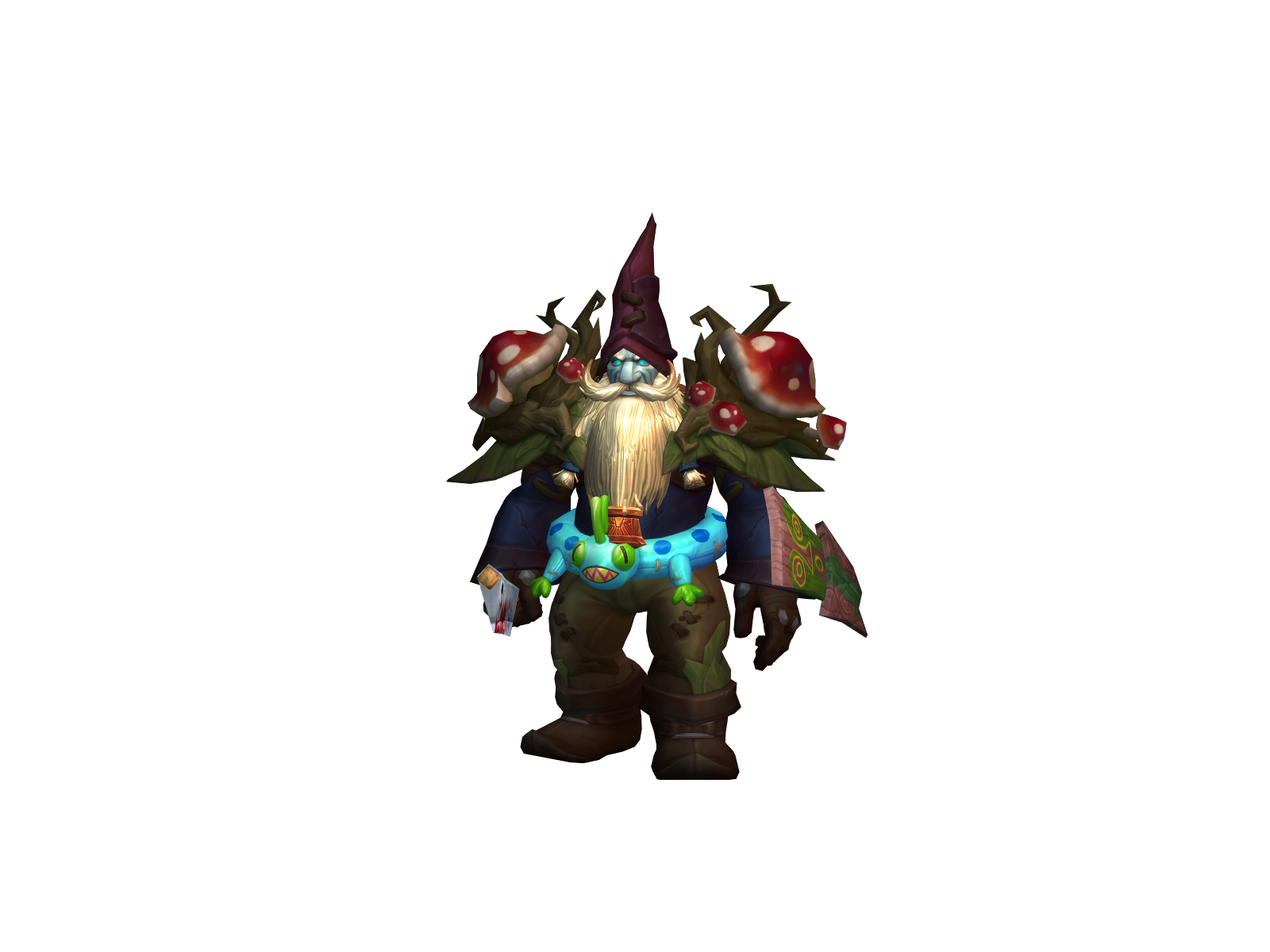punstrangler 3D character render
