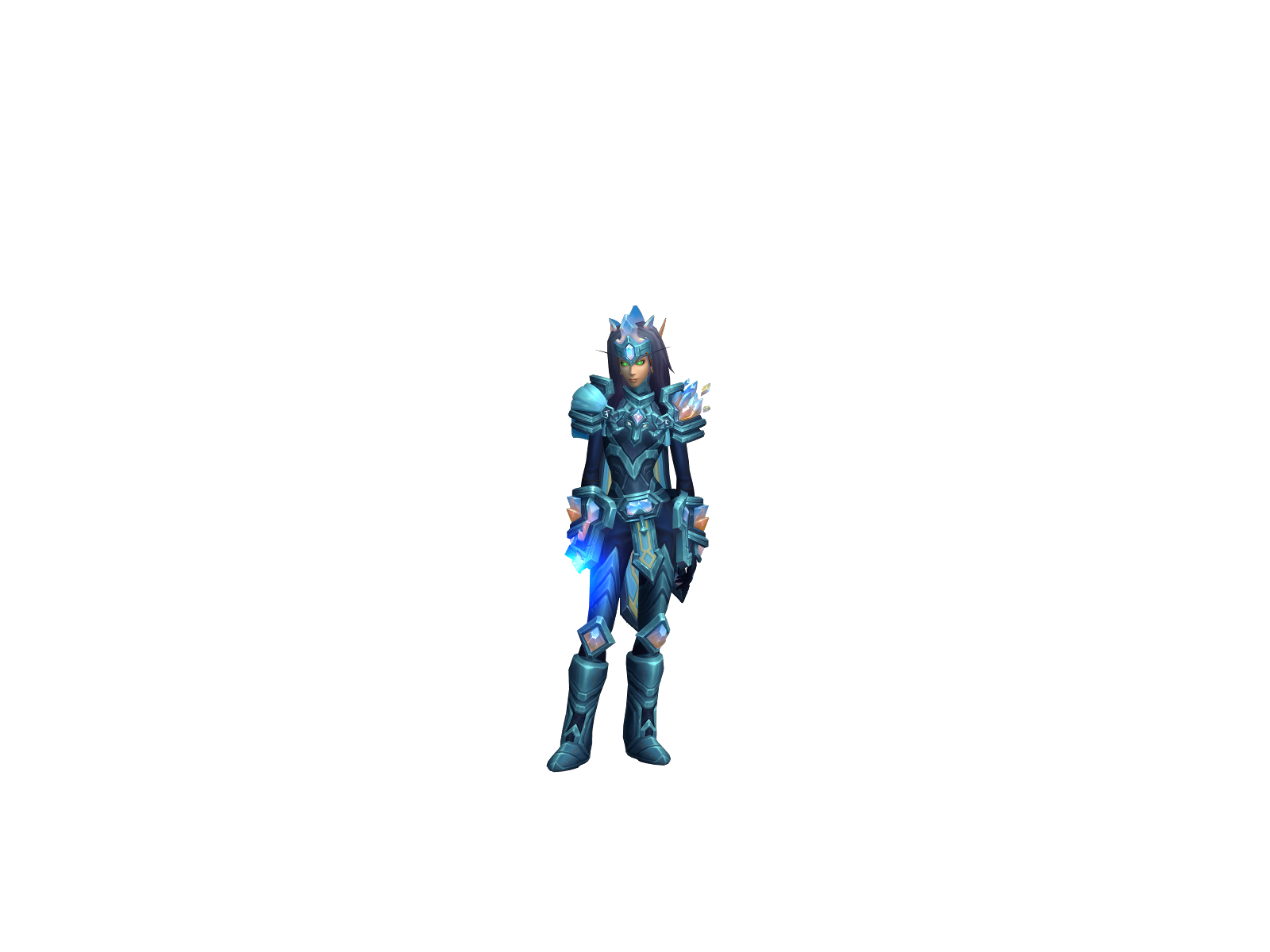 Crimsonfox 3D character render