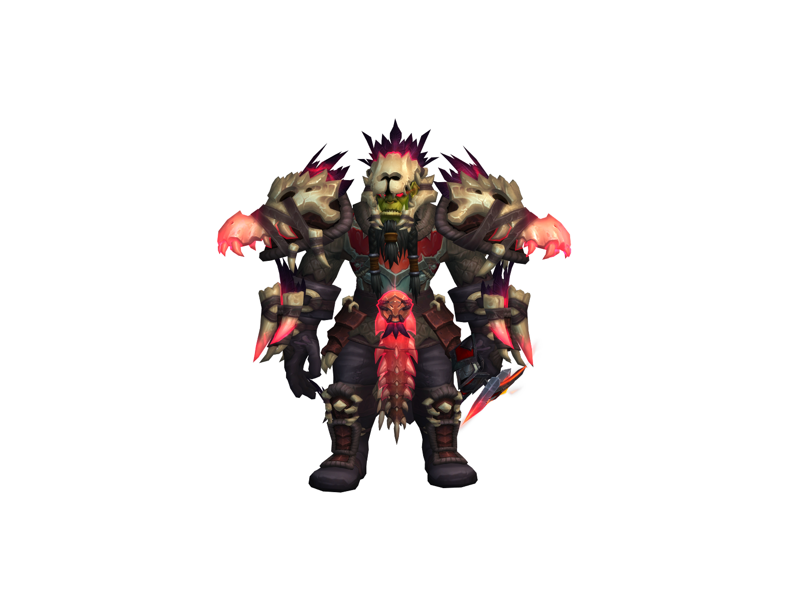 Whisperd 3D character render
