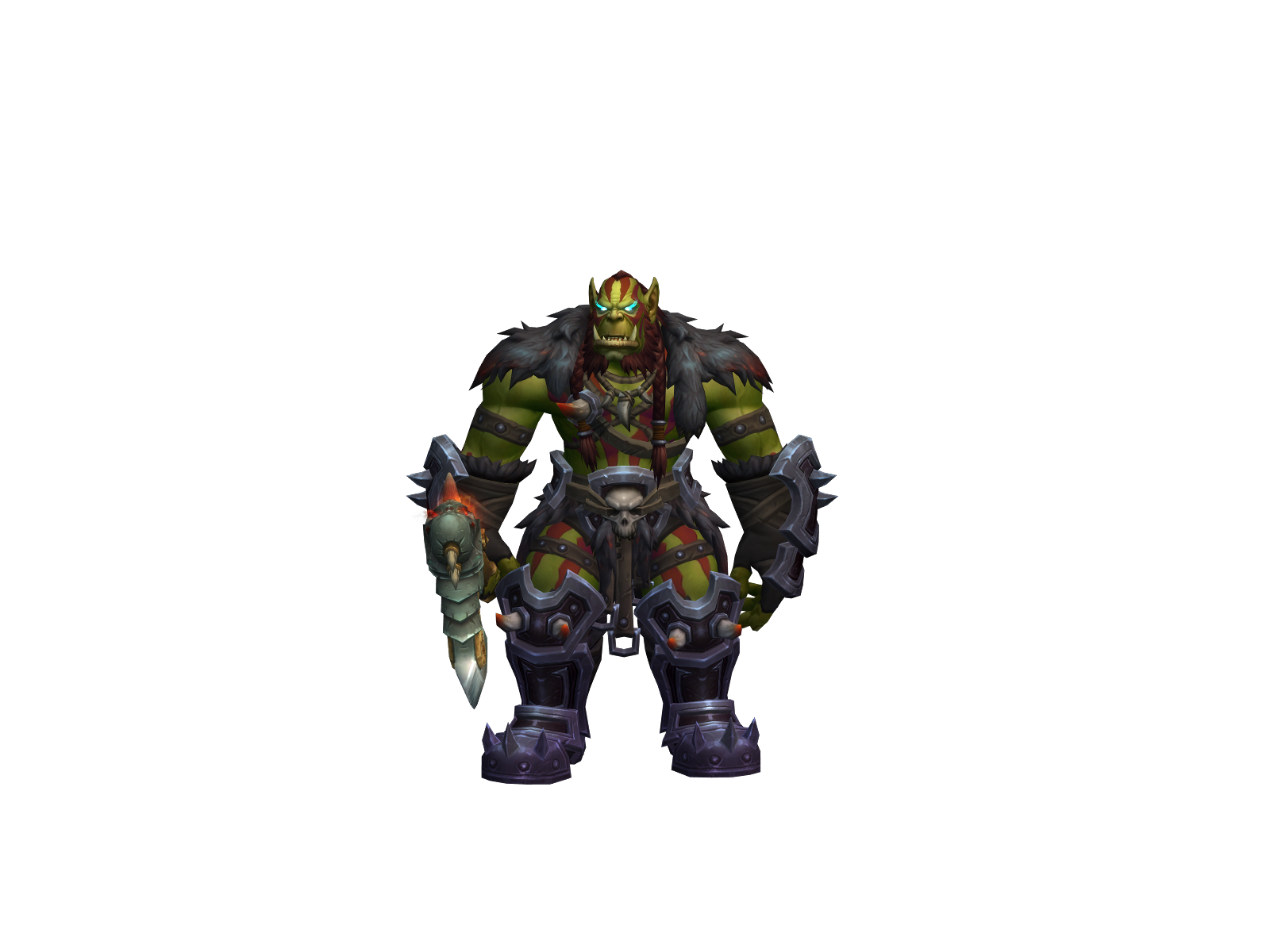 Friday 3D character render