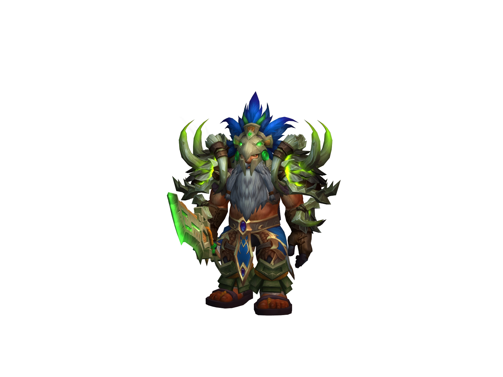 Kiwiarrow 3D character render