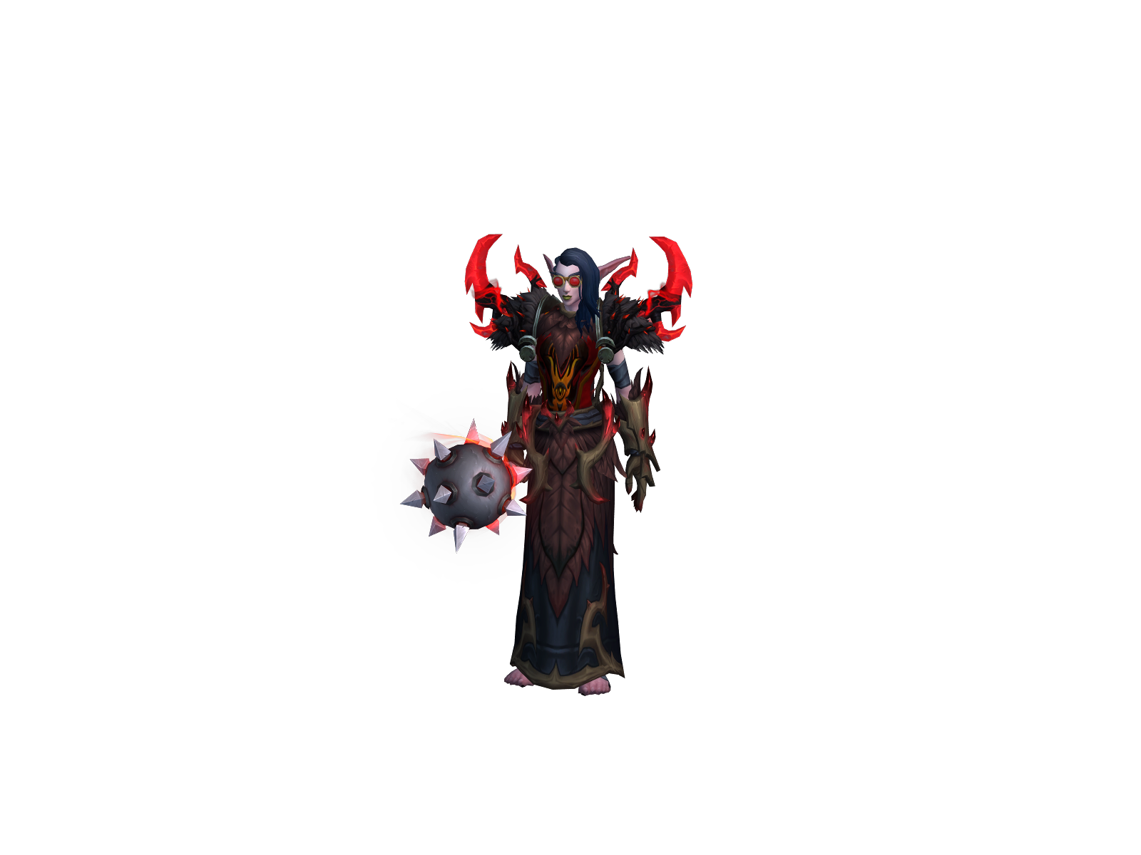 Milidr 3D character render